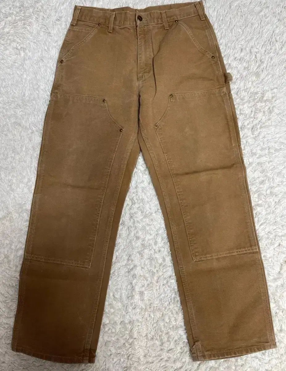 カーハート usa 90s ダブルニー カーペンター 32 - メルカリ