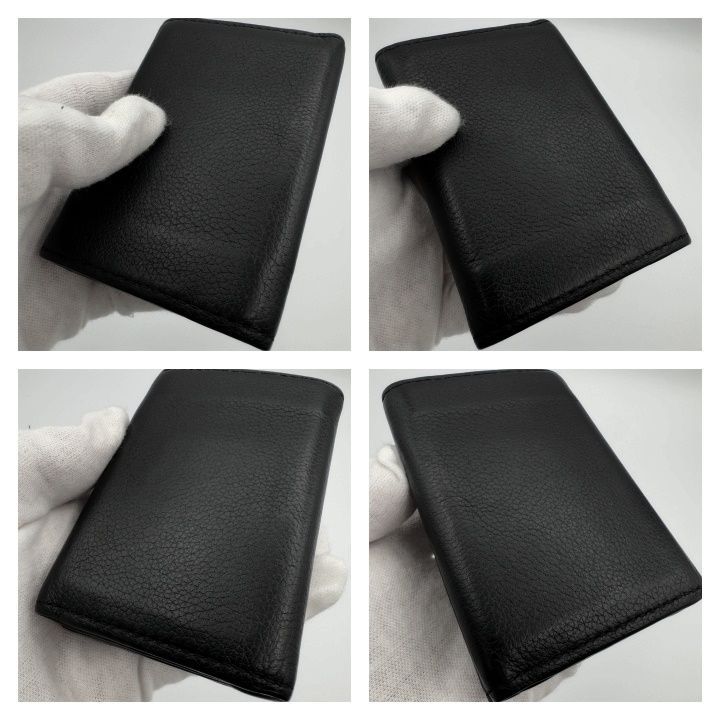 国内正規品　ICチップ内蔵　ヴィトン財布　ポルトフォイユ　ロックミニ　ノワール 国内正規品 最短当日発送 最新ICチップ（RFID）内蔵 ヴィトン財布