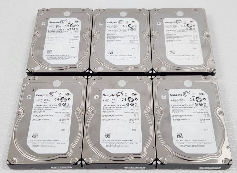 セット Seagate Constellation 2 TB 3.5 SAS 7200 RPM Hard Drive