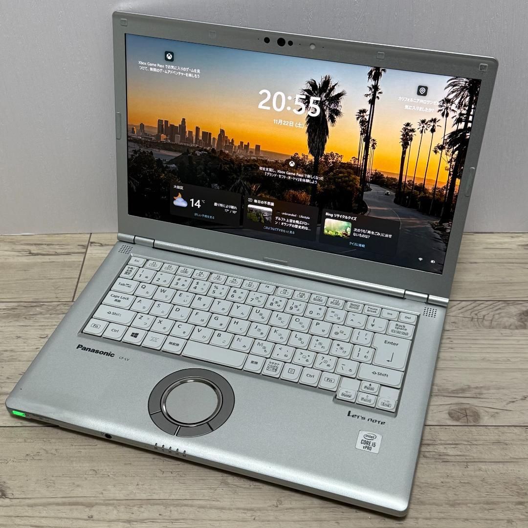 Panasonic CF-LV 9 ノートPC メモリー16 GB SSD 256 Office付き にも 届いてすぐ使えます マウスはおまけ K 492-E