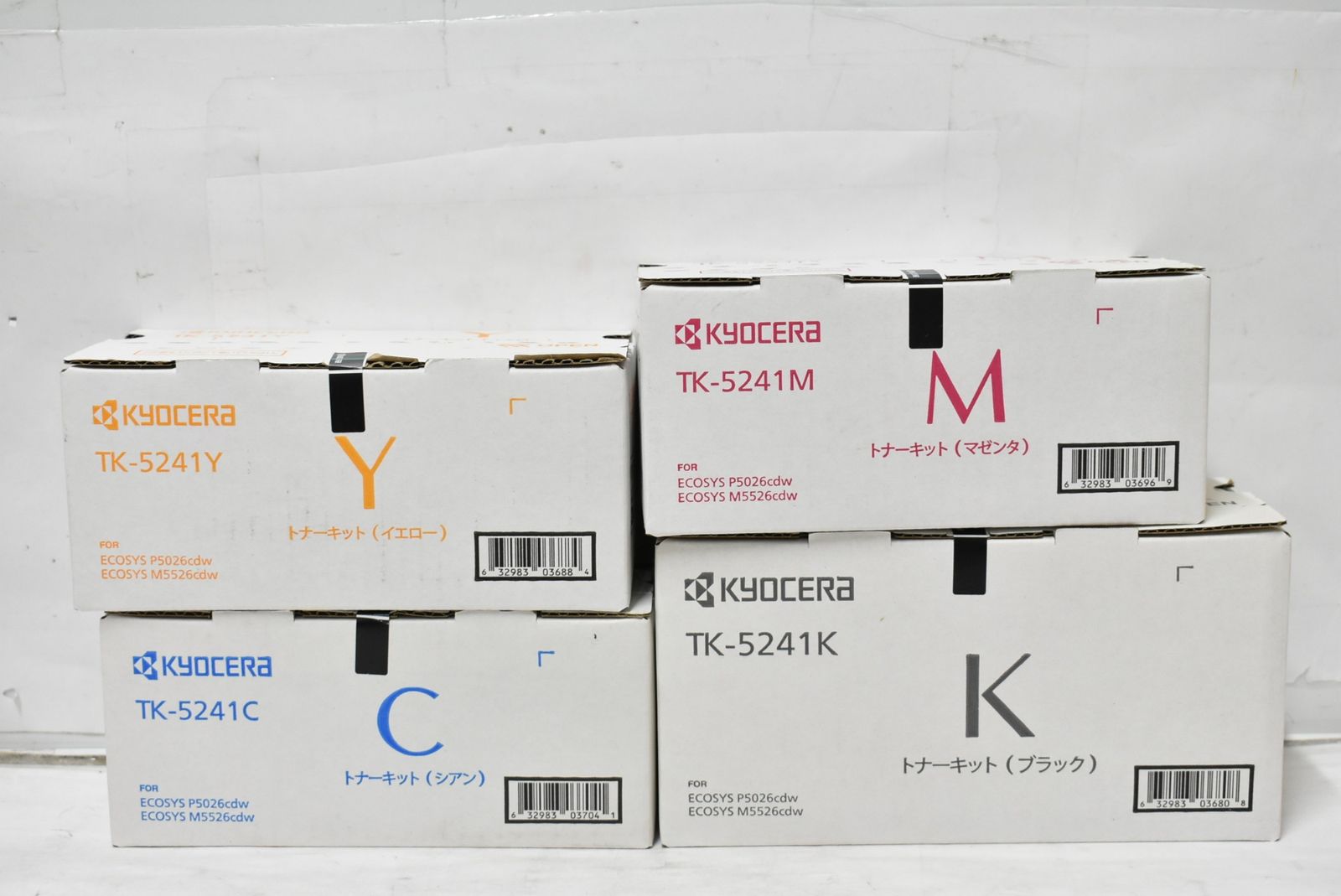 京セラ トナー TK-5241 シアン マゼンタ イエロー ブラック KYOCERA -L 22-byebye