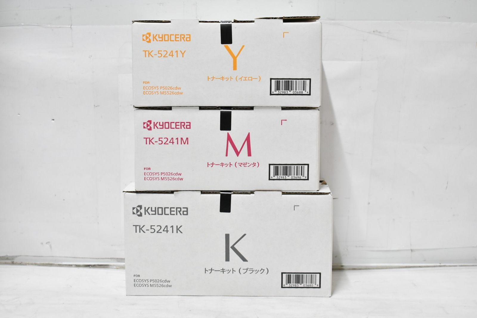 京セラ トナー TK 5241 マゼンタ イエロー ブラック KYOCERA L 16 byebye