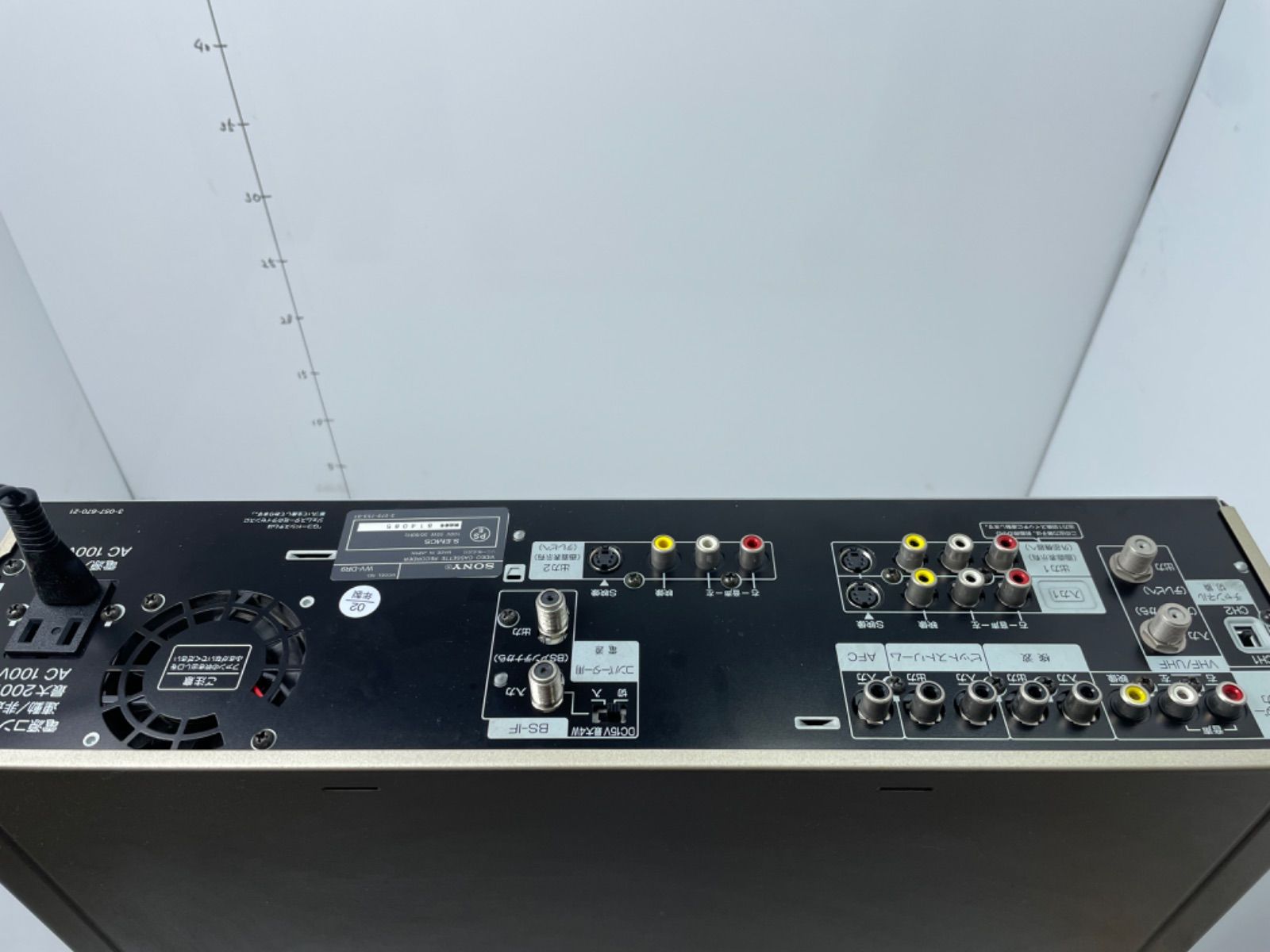 ビデオカセットレコーダーWV