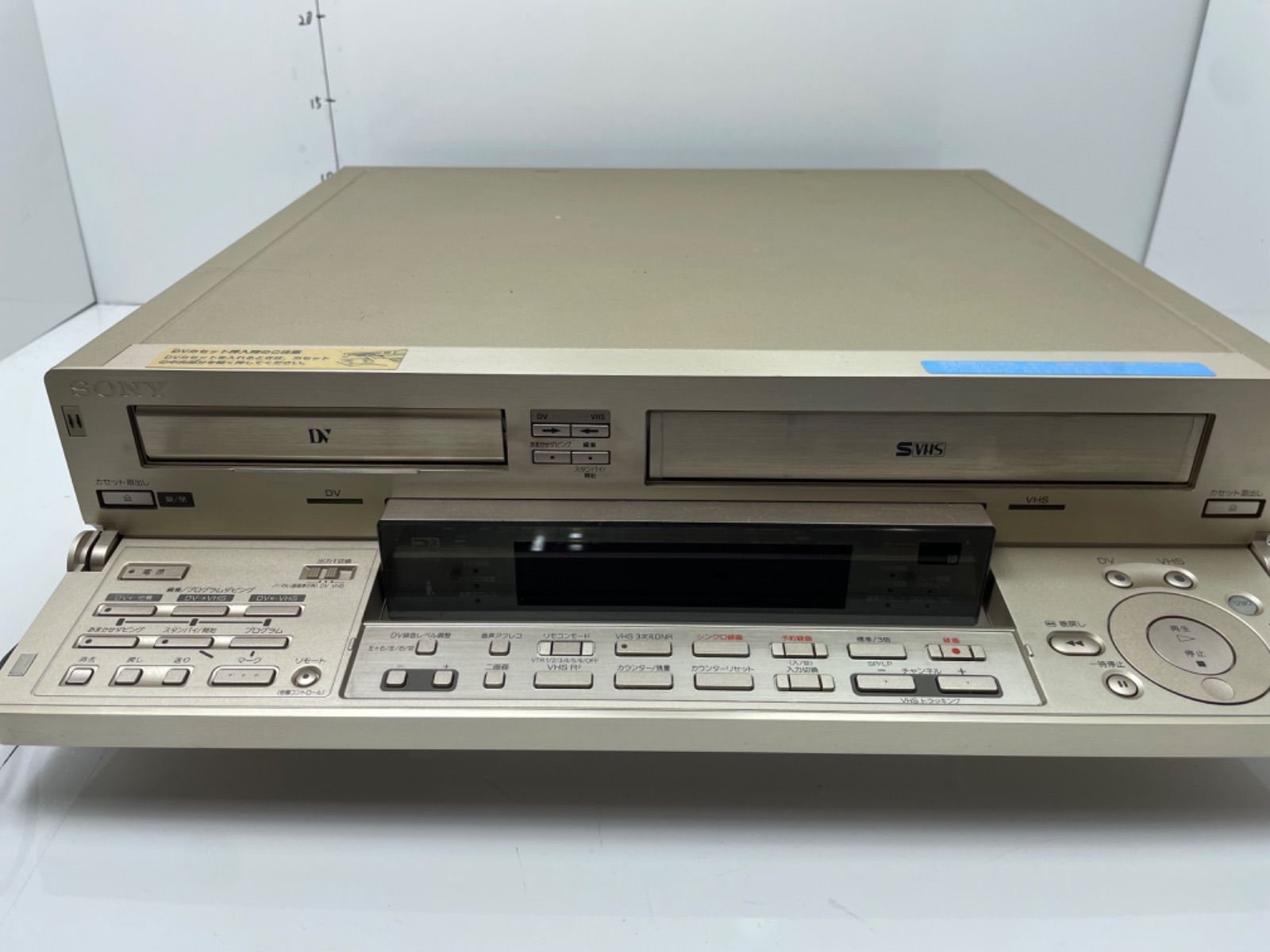 ジャンク扱い】SONY Digital Video/Super VHS ビデオカセット