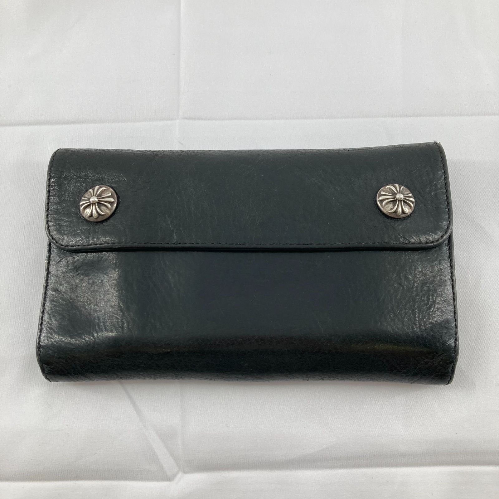 CHROME HEARTS(クロムハーツ) WAVE CROSS BALL ウェーブウォレット 