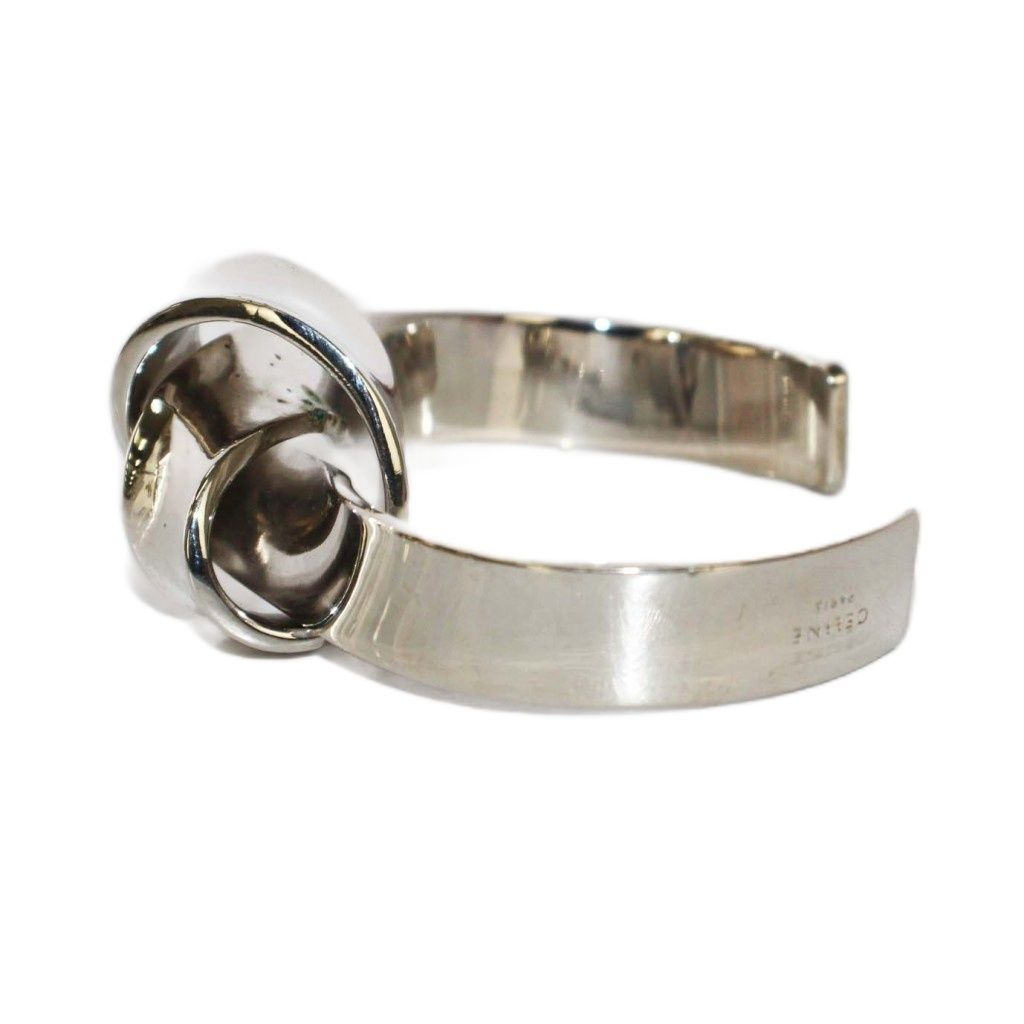 セリーヌ CELINE ノットフラットバングル Sサイズ ブレスレット