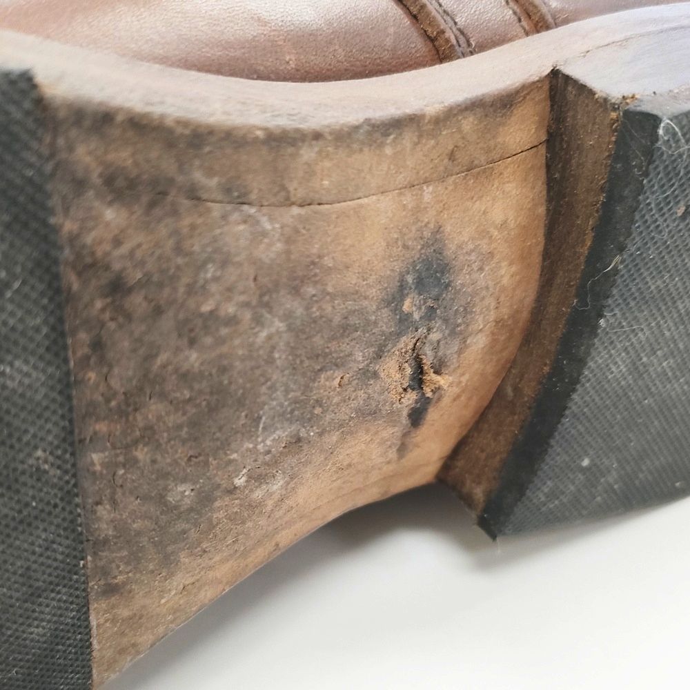 BUTTERO レースアップ レザー 革 41サイズ ブーツ ブラウン メンズ