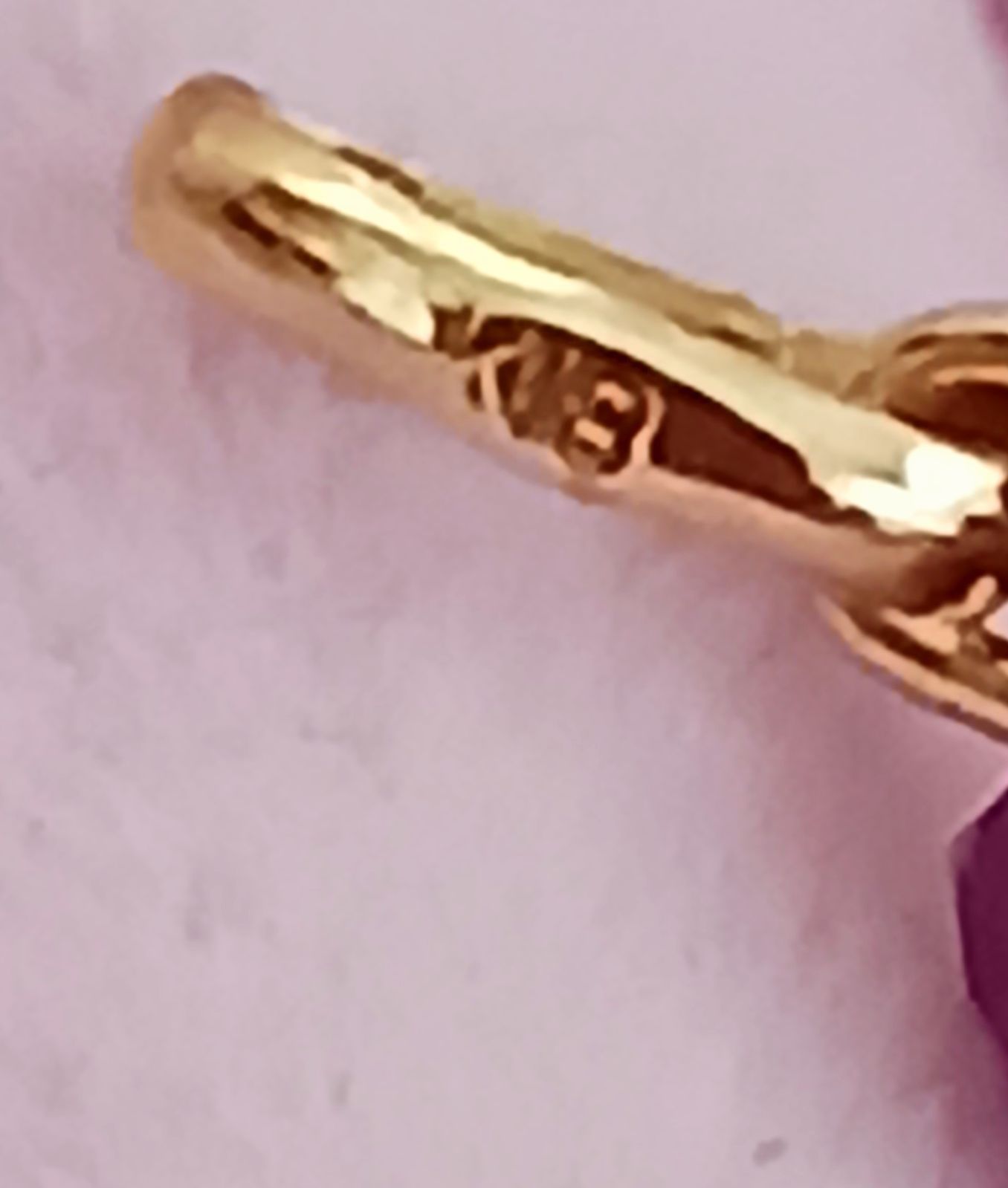 K18 あこや真珠 ルビー ペンダントトップ - メルカリ