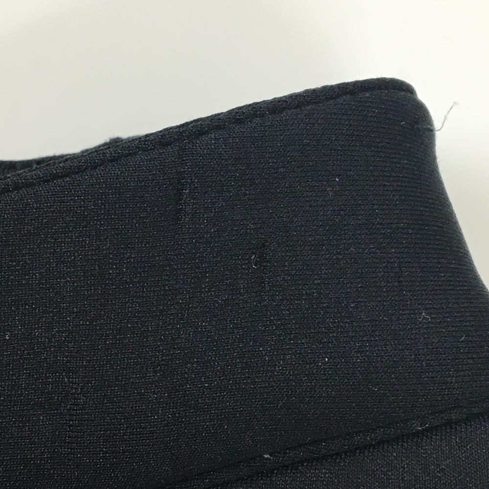 マークアンドロナ 中綿スカート 黒 グレー 一部中綿総柄 品 レディース 38 M ゴルフウェア MARK＆LONA ウェッジ スカート 