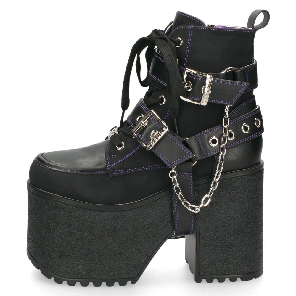 ヨースケ 厚底ブーツ レディース 靴 YOSUKE 4460118 ベルト チェーン