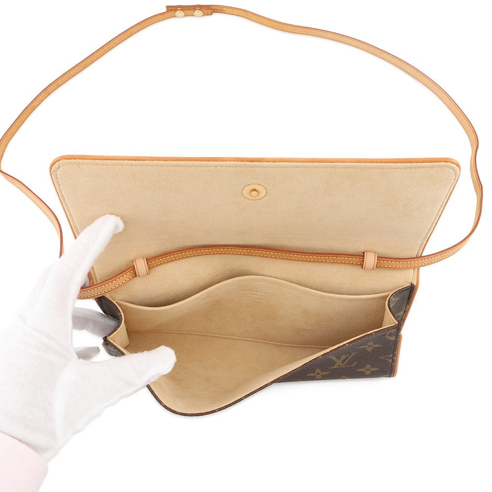 ルイヴィトン ショルダーバッグ モノグラム ポシェット ツイン GM