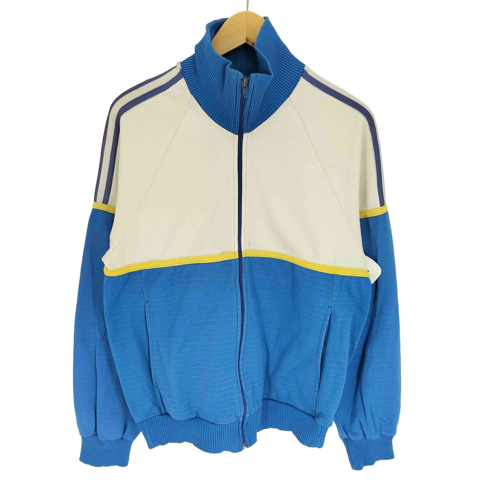 アディダスオリジナルス adidas Originals 70S スリーストライプス ラグランスリーブ スタンドネック バイカラー トラックジャケット ジャージ メンズ 表記無