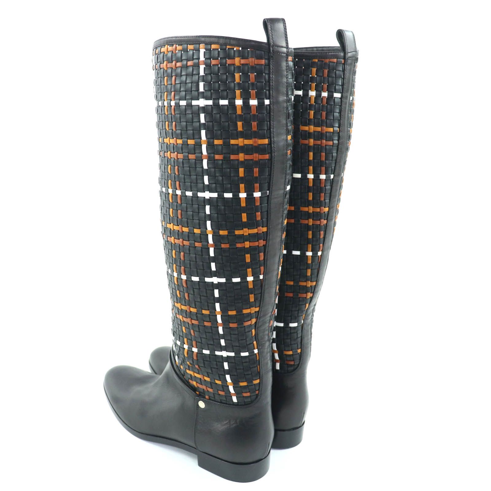 極美品◇HERMES エルメス シルバー金具 セリエボタン 編み込みデザイン