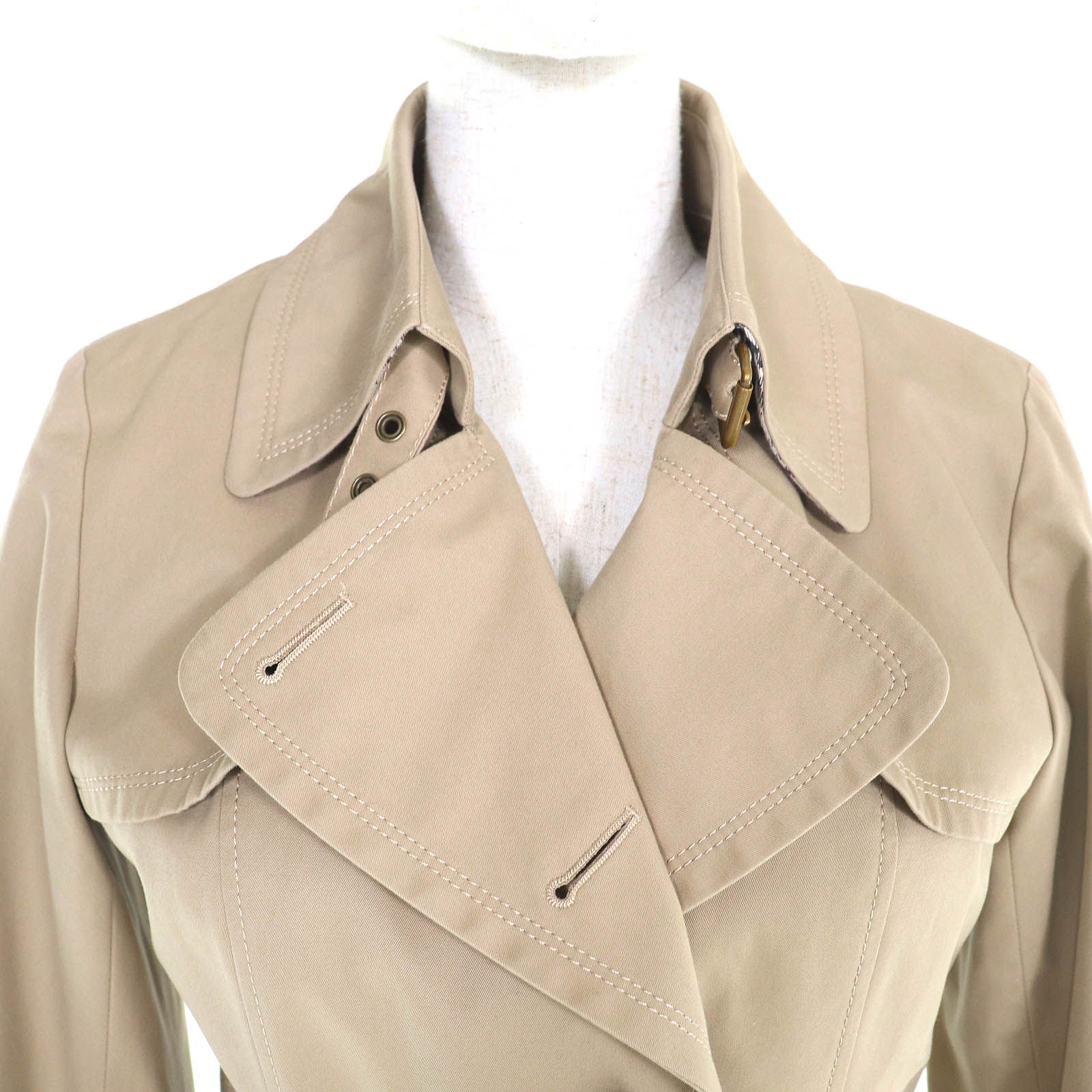 美品△BURBERRY BLUE LABEL バーバリーブルーレーベル コットン100