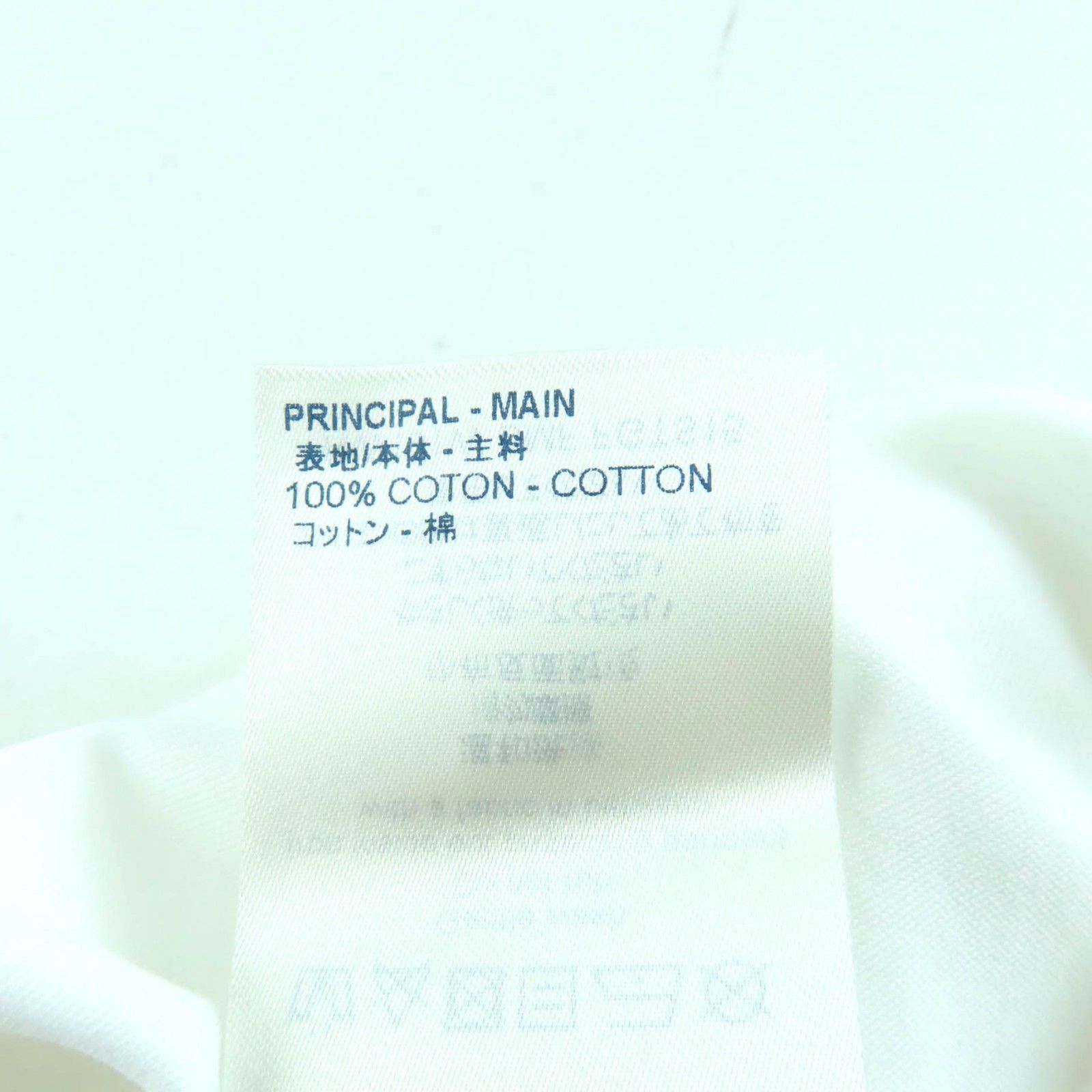 極美品☆LOUIS VUITTON ルイヴィトン コットン100％ LVスタンプ クルー