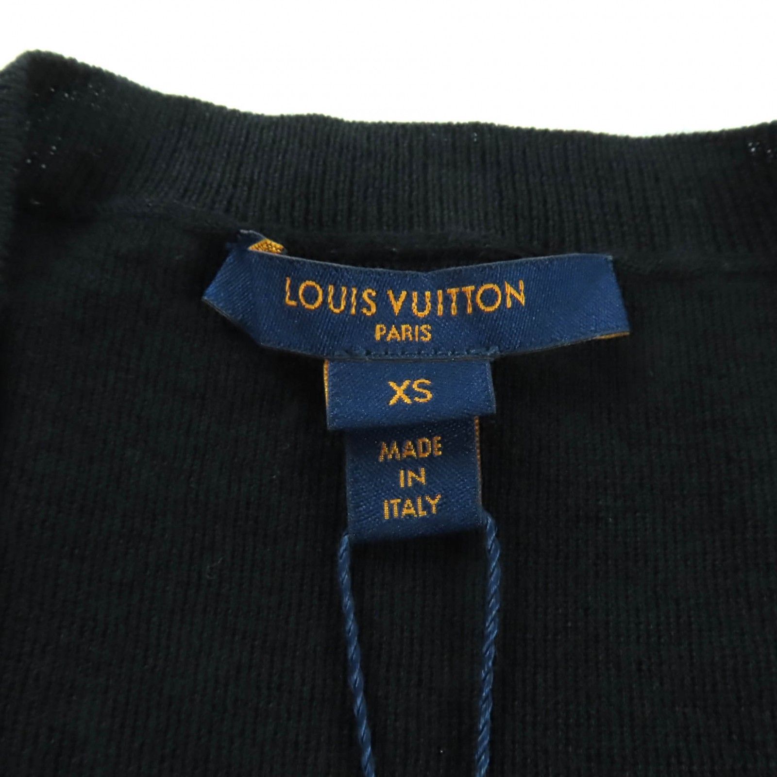 未使用品☆LOUIS VUITTON ルイヴィトン ウール100％ LVサークルロゴ 裾