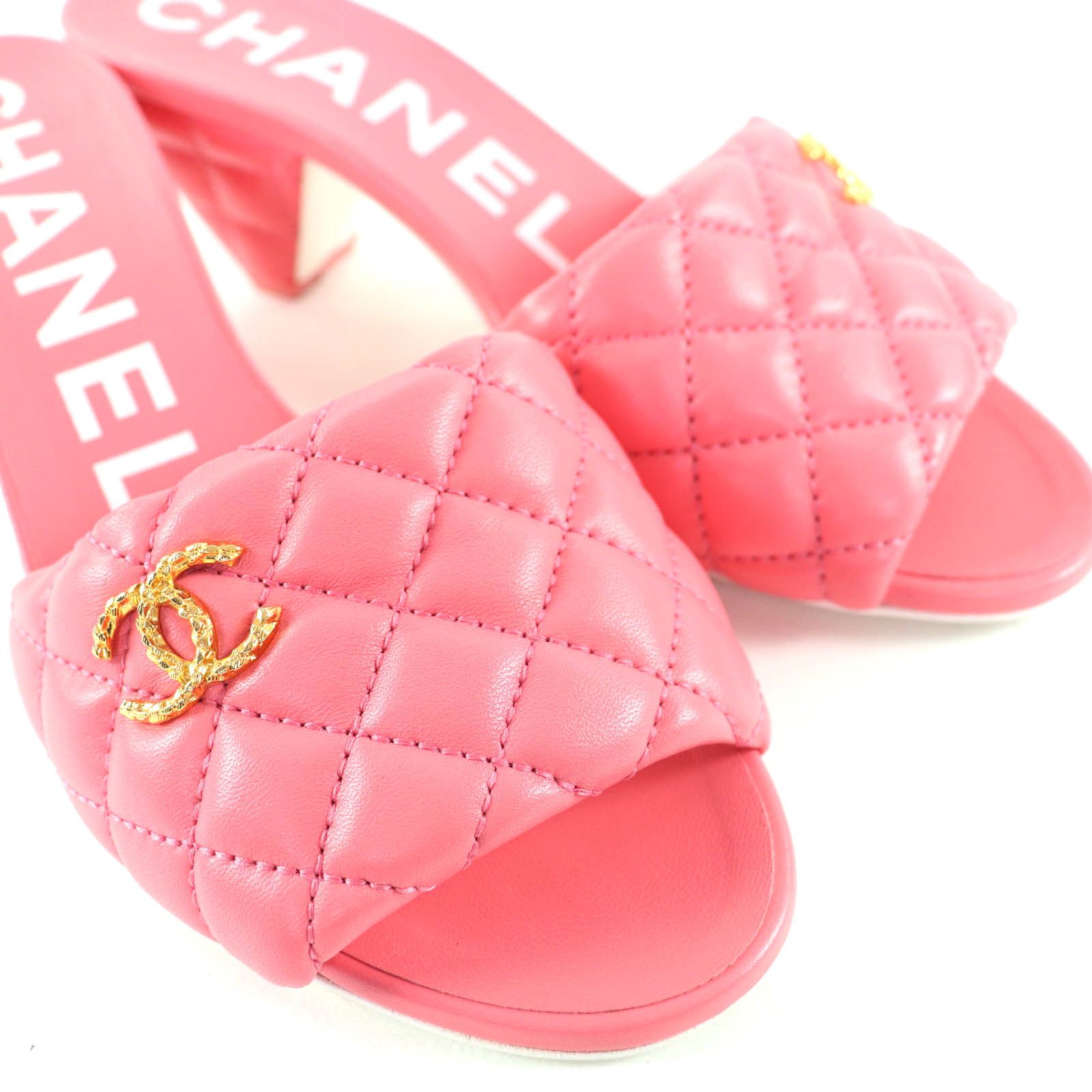 極美品☆CHANEL シャネル G38820 ココマーク レザー マトラッセ