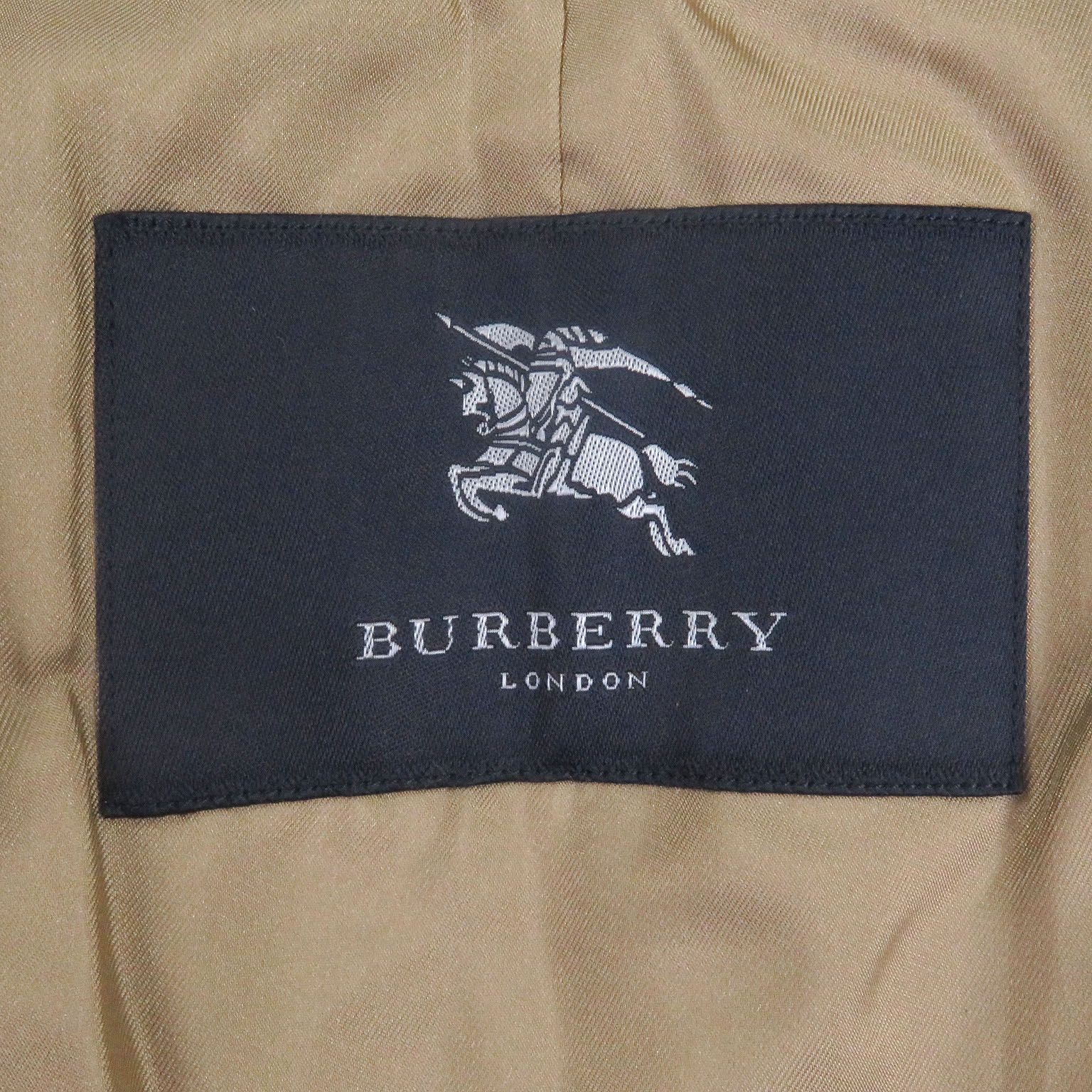 美品□BURBERRY LONDON バーバリーロンドン 裏ノバチェック柄 カシミヤ