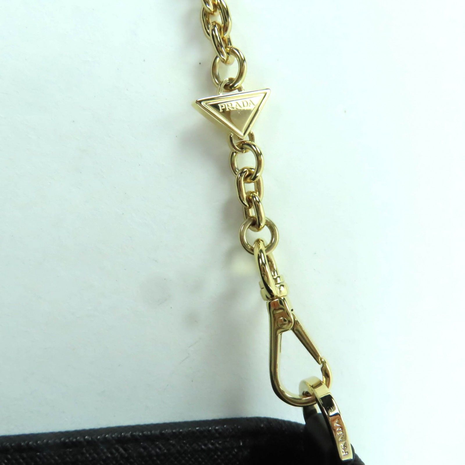 極美品☆PRADA プラダ 1BP053 サフィアーノレザー ミニバッグ