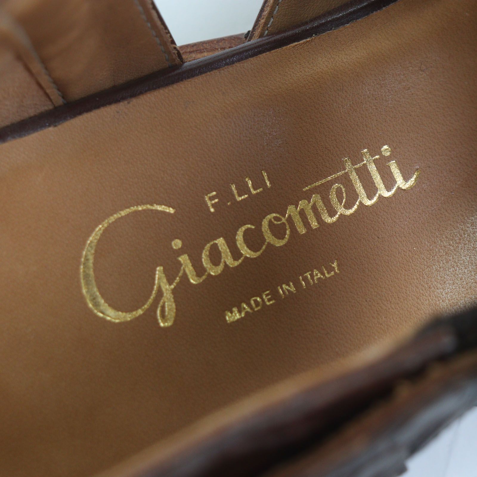 クロコダイル レザーサンダル