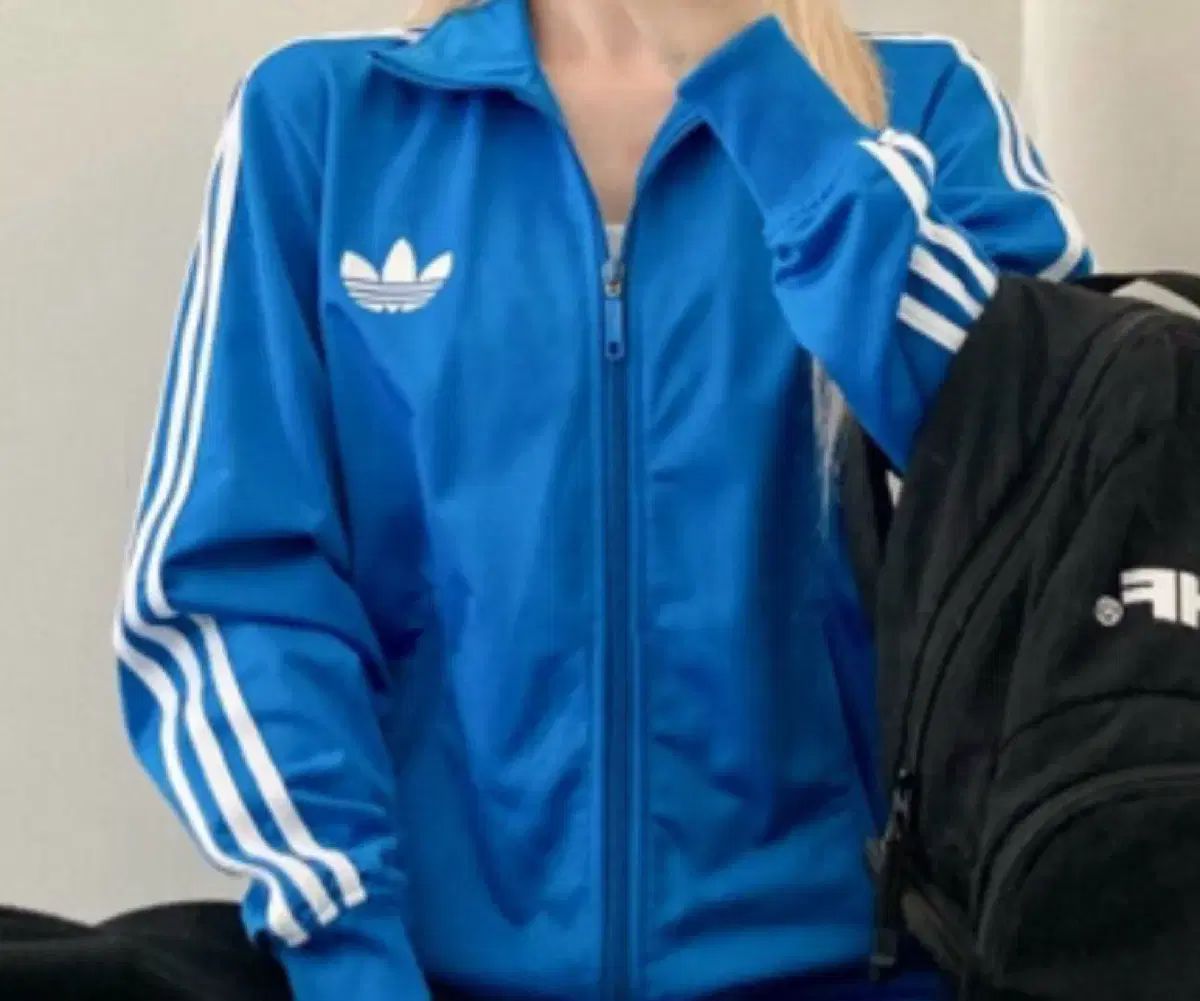 adidas アディダス ファイヤーバード トラックジャージ ジャージ 青 スカイ ネイビー ブルー