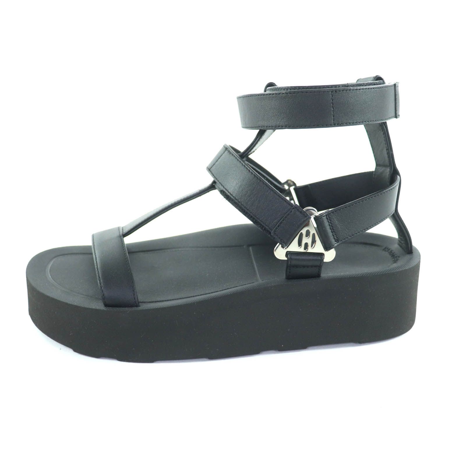 極美品☆HERMES エルメス エニド シルバー金具 ベルクロ アンクル