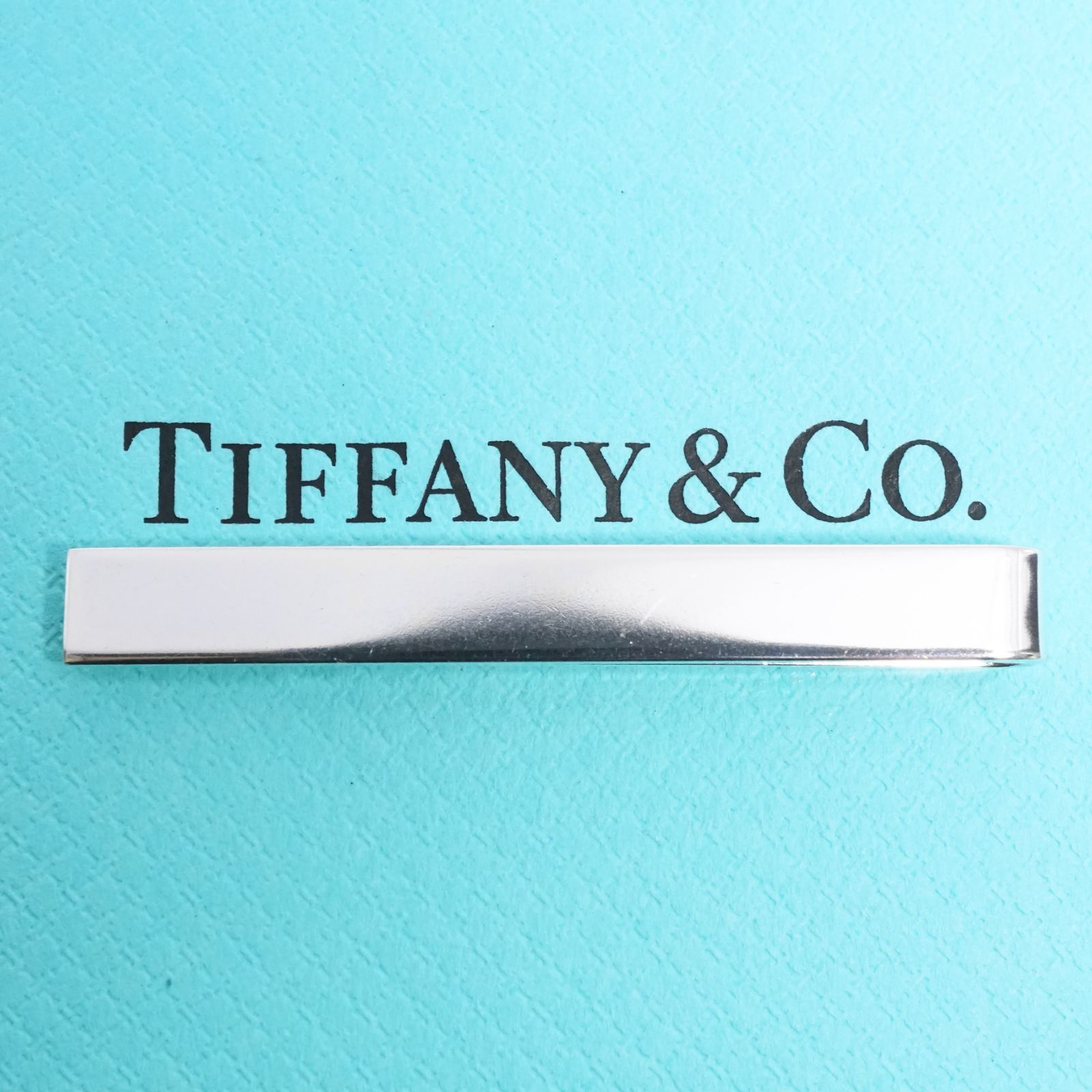Tiffany ティファニー ネクタイピン シグネチャー シルバー 925 極美品 ヴィンテージ ティファニー シルバー ネクタイピン/25-2165S