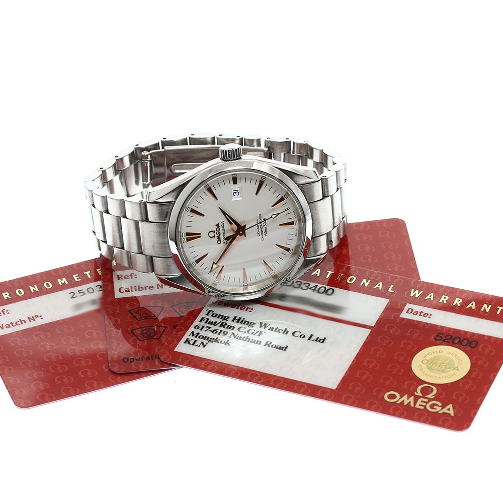 オメガ OMEGA 2503.34 シーマスター アクアテラ コーアクシャル デイト