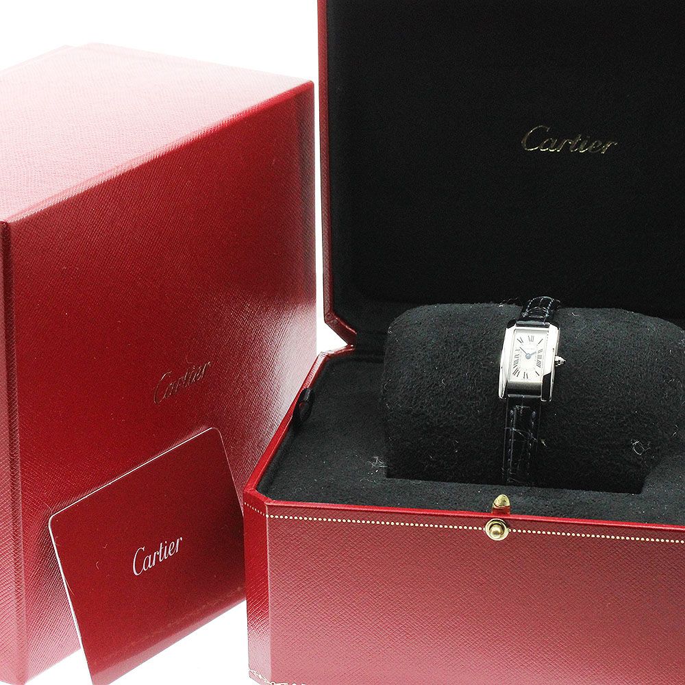 カルティエ CARTIER WSTA0032 タンクアメリカン ミニ クォーツ