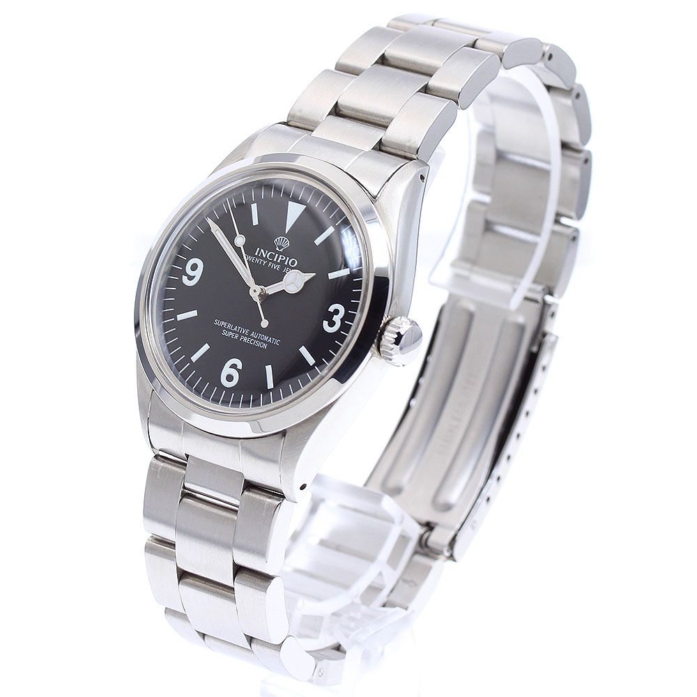 インキピオ INCIPIO スーパープレシジョン 自動巻き メンズ良品_923541