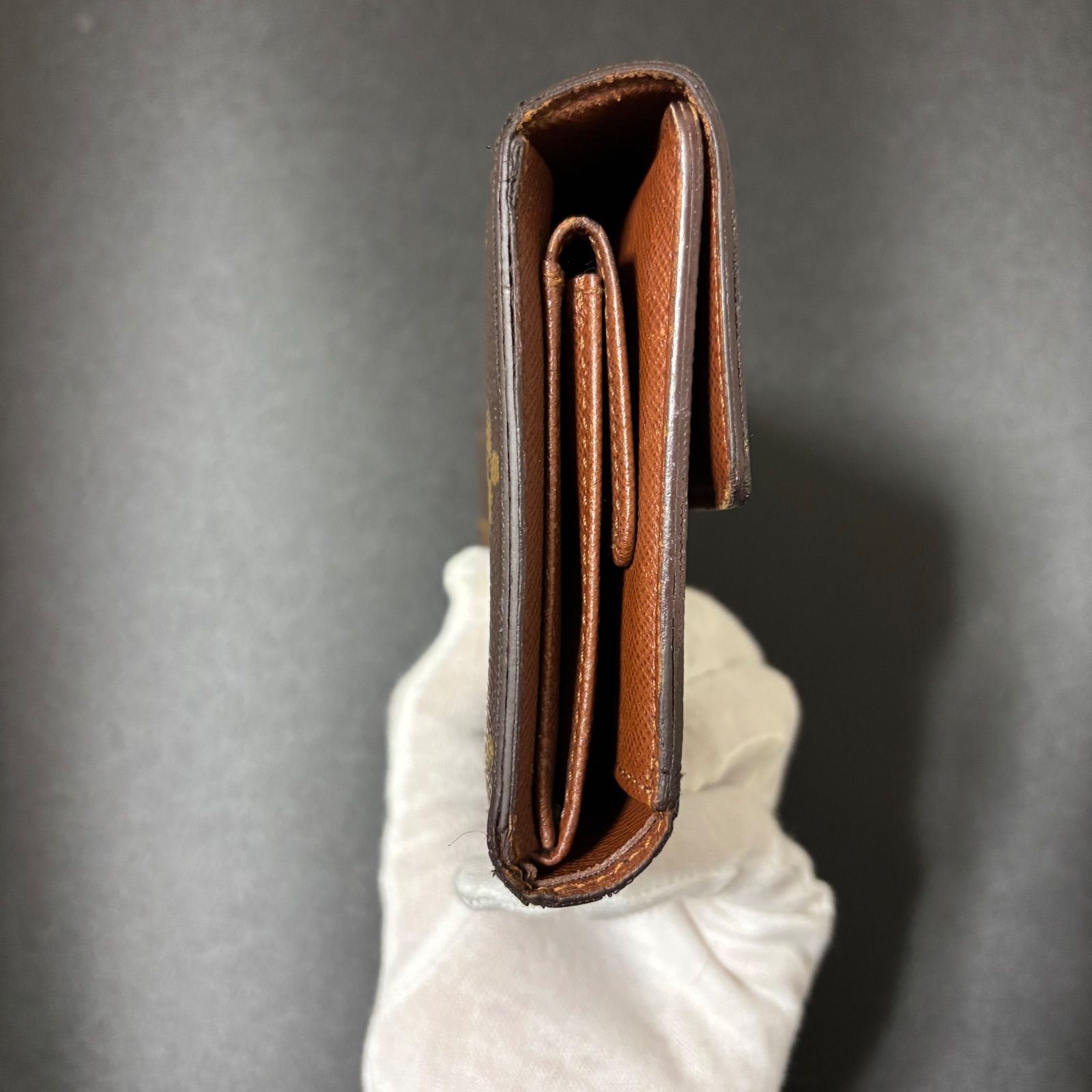 t59 ポルト トレゾール エテュイ パピエ モノグラム 3つ 三つ 折り