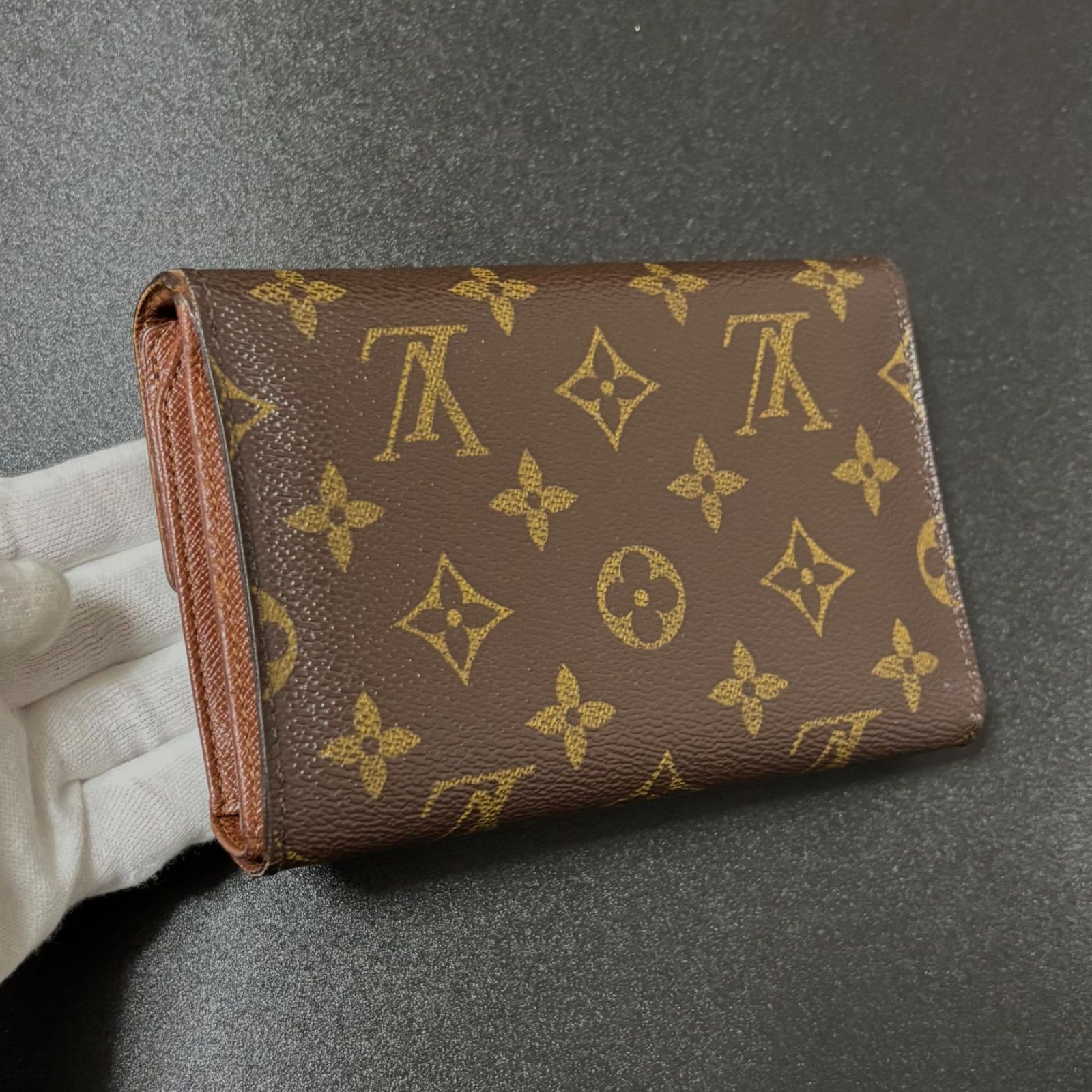 t59 ポルト トレゾール エテュイ パピエ モノグラム 3つ 三つ 折り