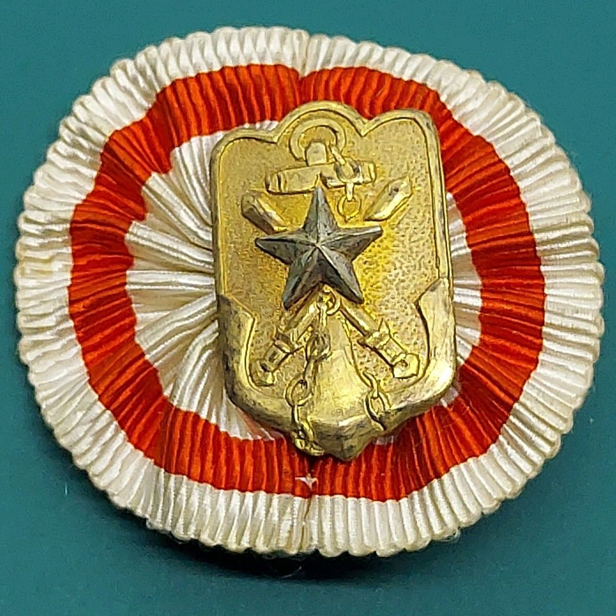 帝国在郷軍人会 会員徽章 旧日本軍陸軍、海軍の予備役将校の徽章