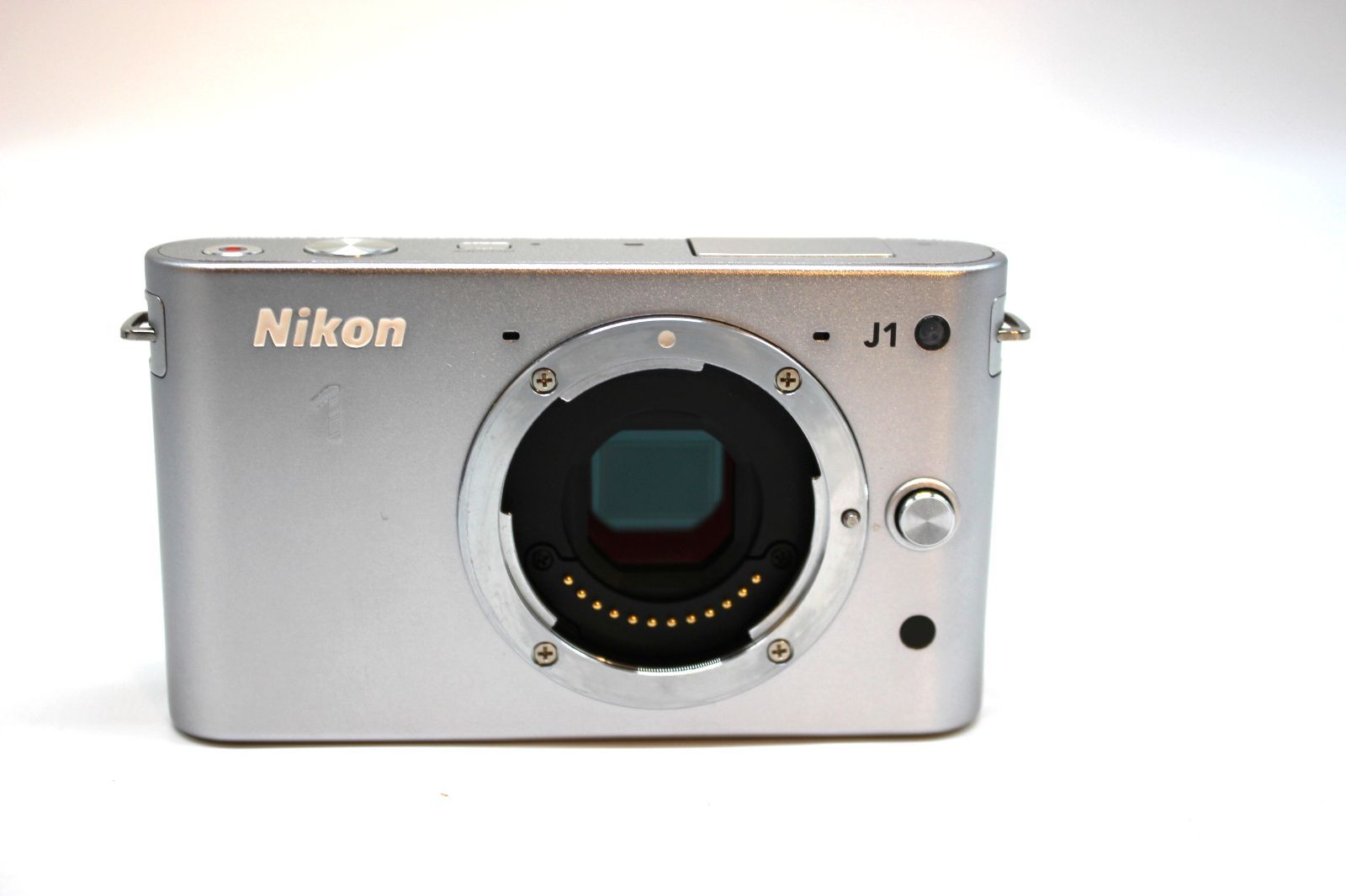 上品 Nikon 1 J ボディ シルバー ＊26813