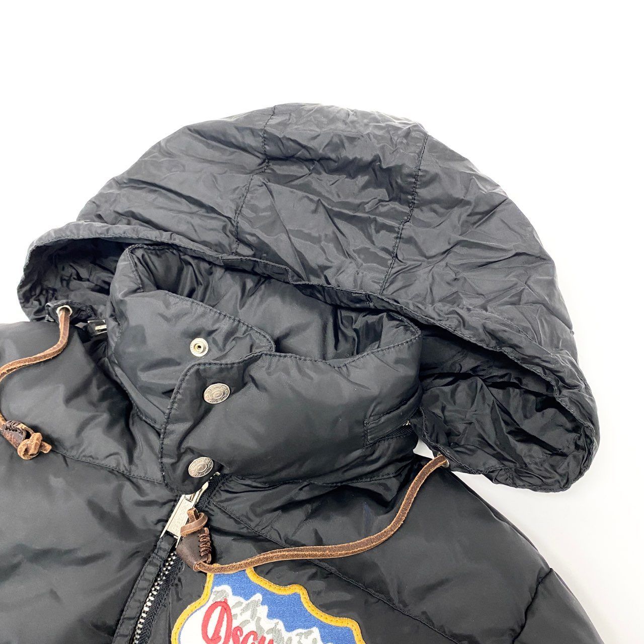 77L9 DSQUARED2 ディースクエアード ダウンジャケット フード付 2way 
