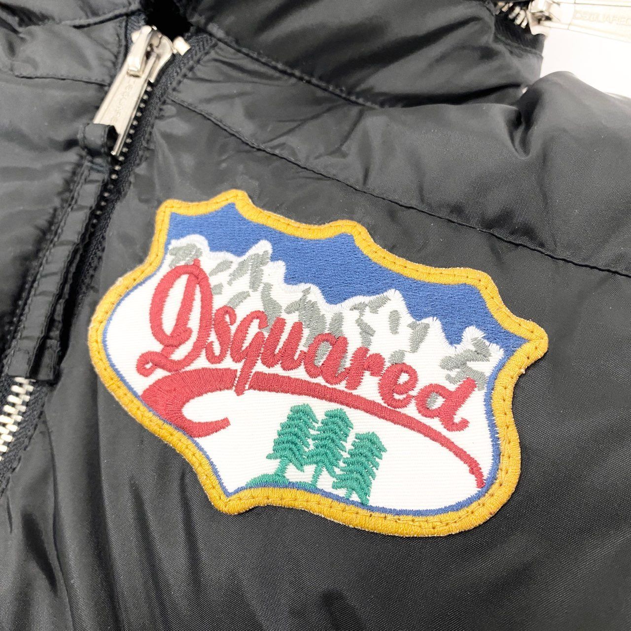 77L9 DSQUARED2 ディースクエアード ダウンジャケット フード付 2way