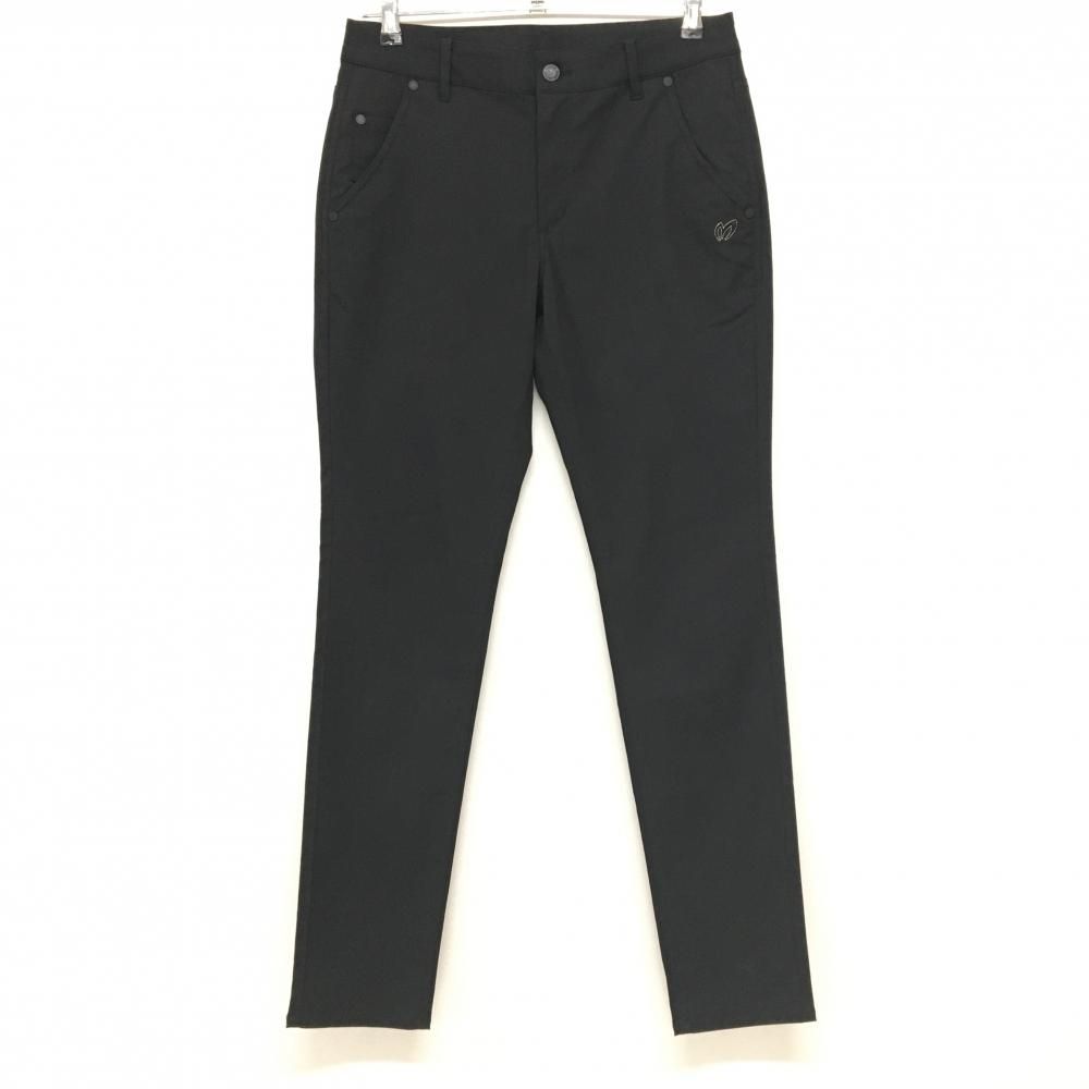 超 マスターバニー パンツ 黒系 ポケット下ロゴ ストレッチ レディース 2 L ゴルフウェア 2025年モデル MASTER BUNNY EDITION