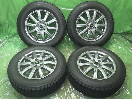 スタッドレス バリ山 TOPRUN 15インチ ブリヂストン アイスパートナー2