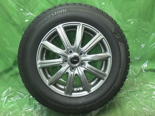 スタッドレス バリ山 TOPRUN 15インチ ブリヂストン アイスパートナー2