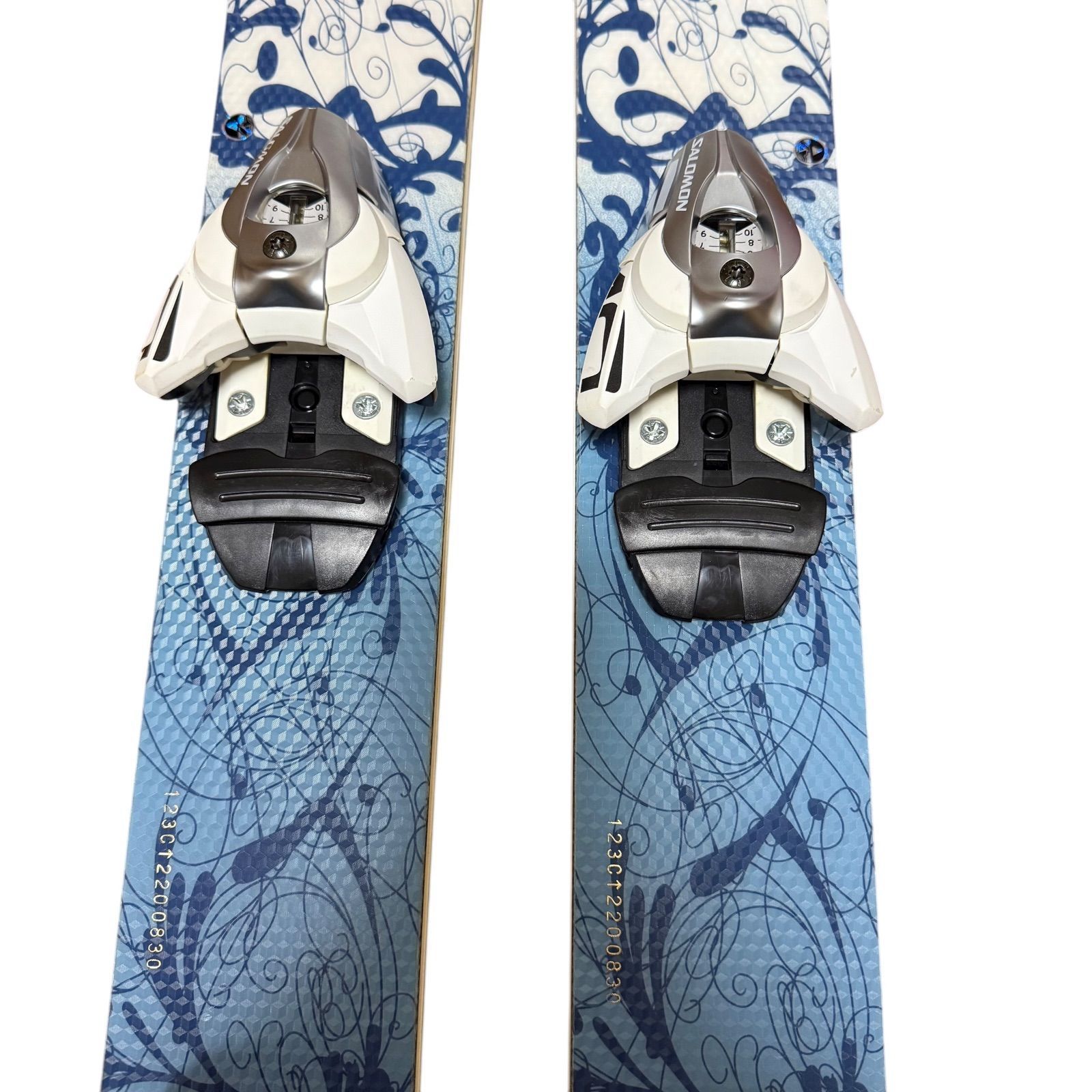 中古美品】SALOMON SW1000 123cm ショートスキー スキー板 サロモン