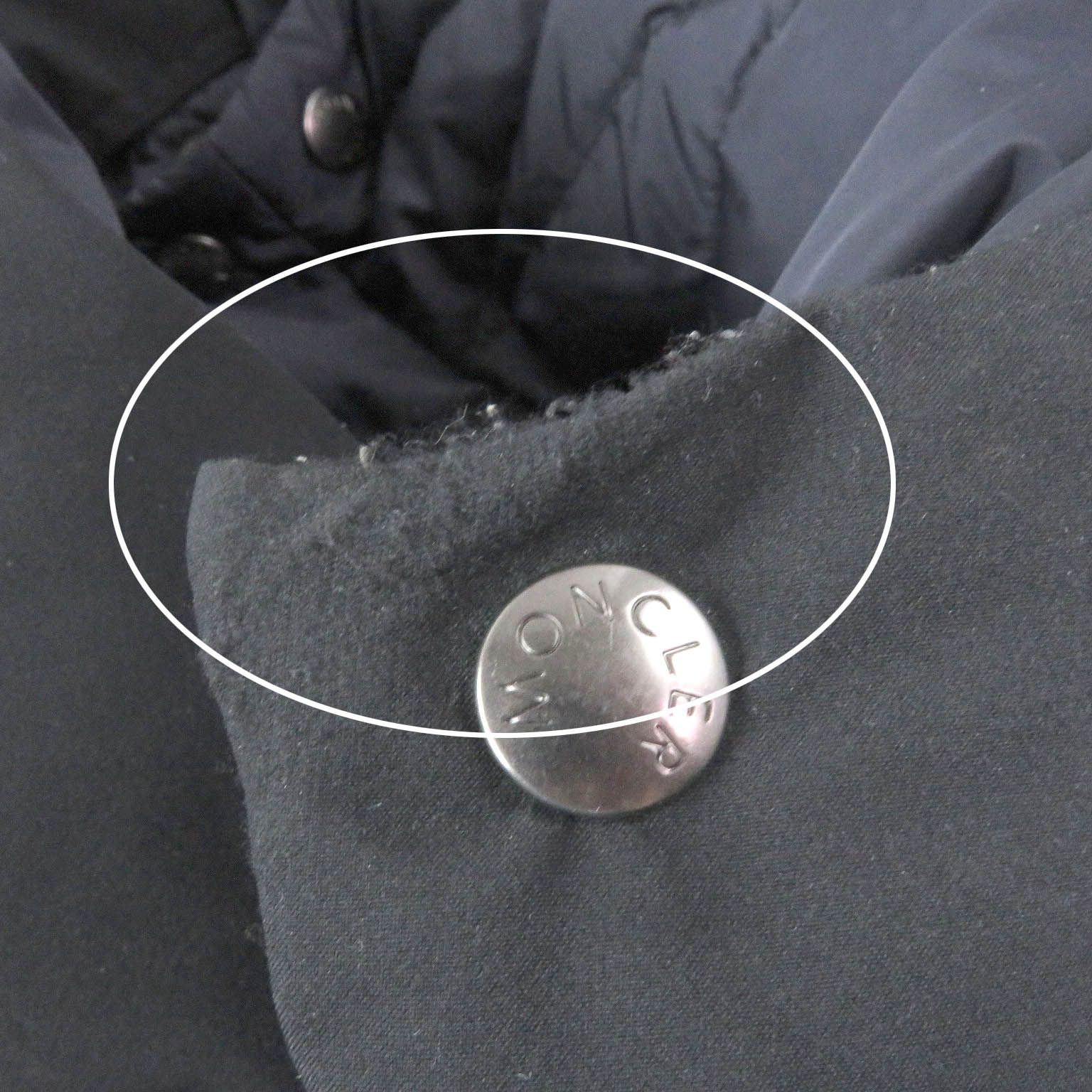 美品□MONCLER モンクレール 21AW JOFFE GIUBBOTTO デカロゴラバー