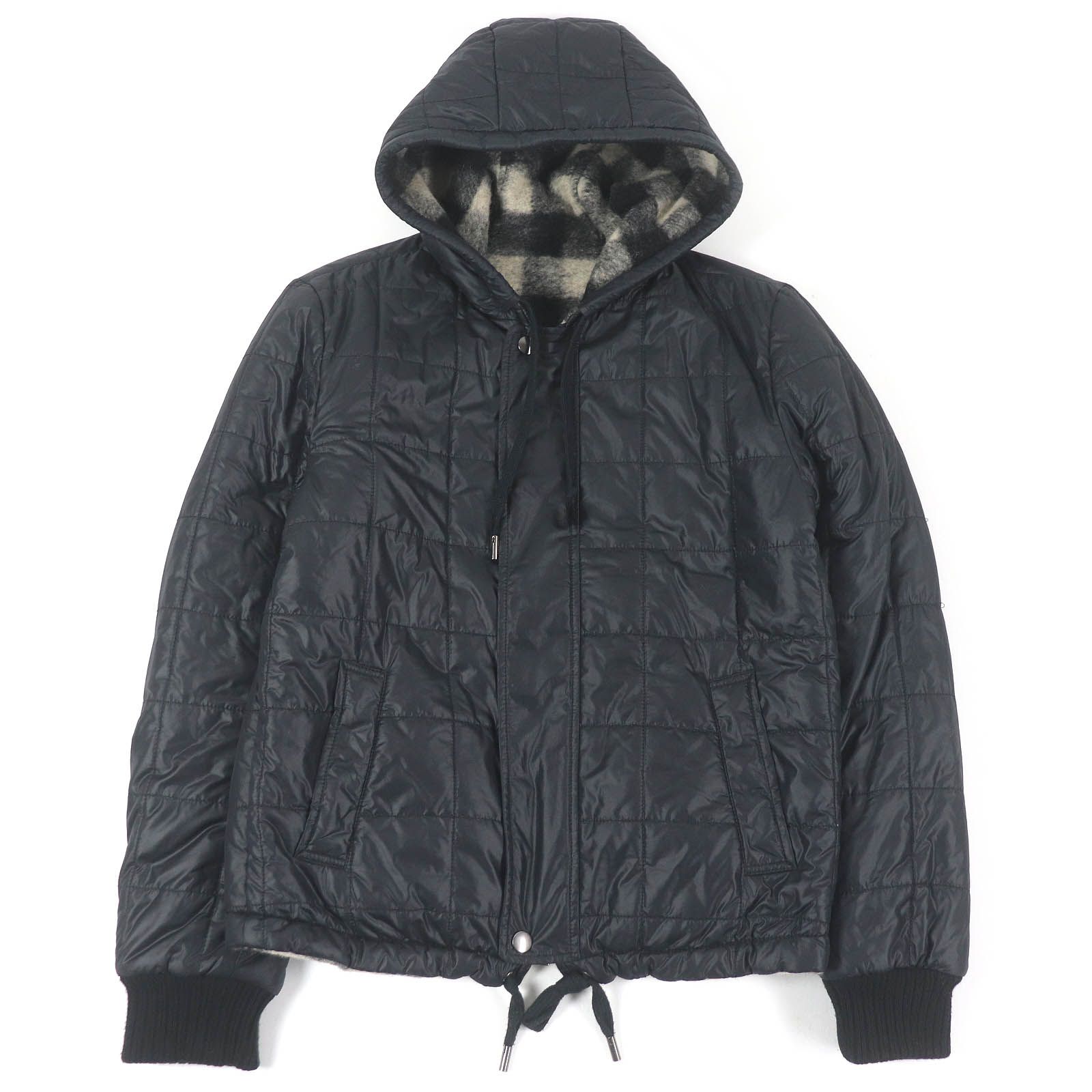 メンズ 美品□DOLCE&GABBANA ドルチェ＆ガッバーナ 無地 チェック 黒 