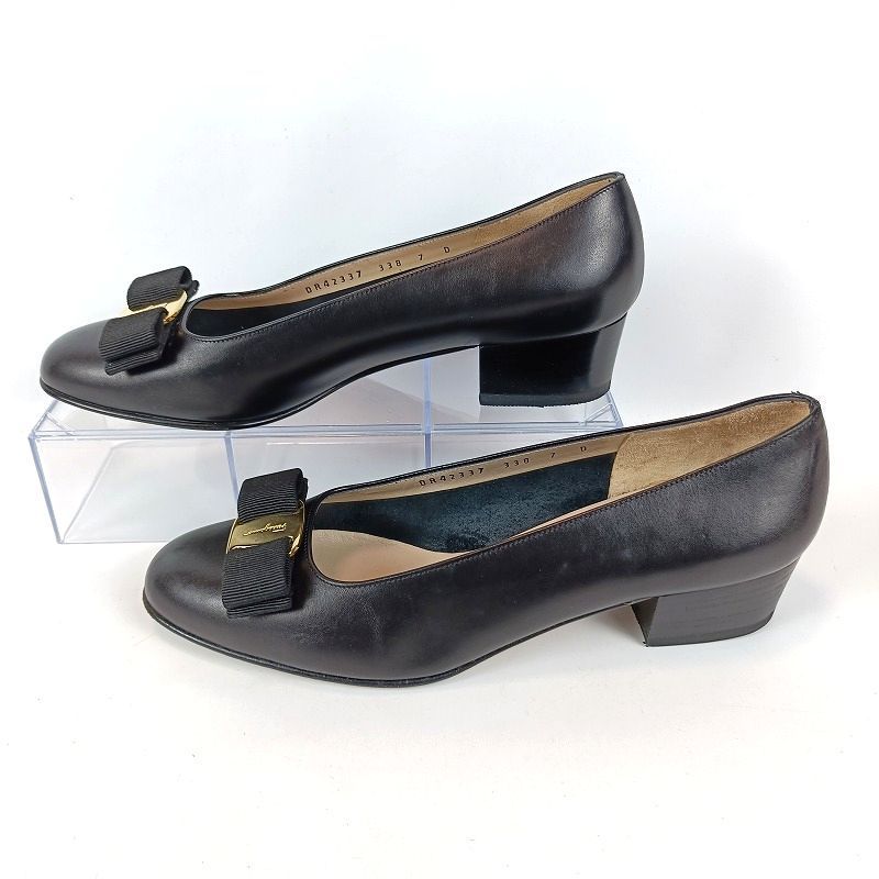 美品 Salvatore Ferragamo サルヴァトーレフェラガモ パンプス サイズ