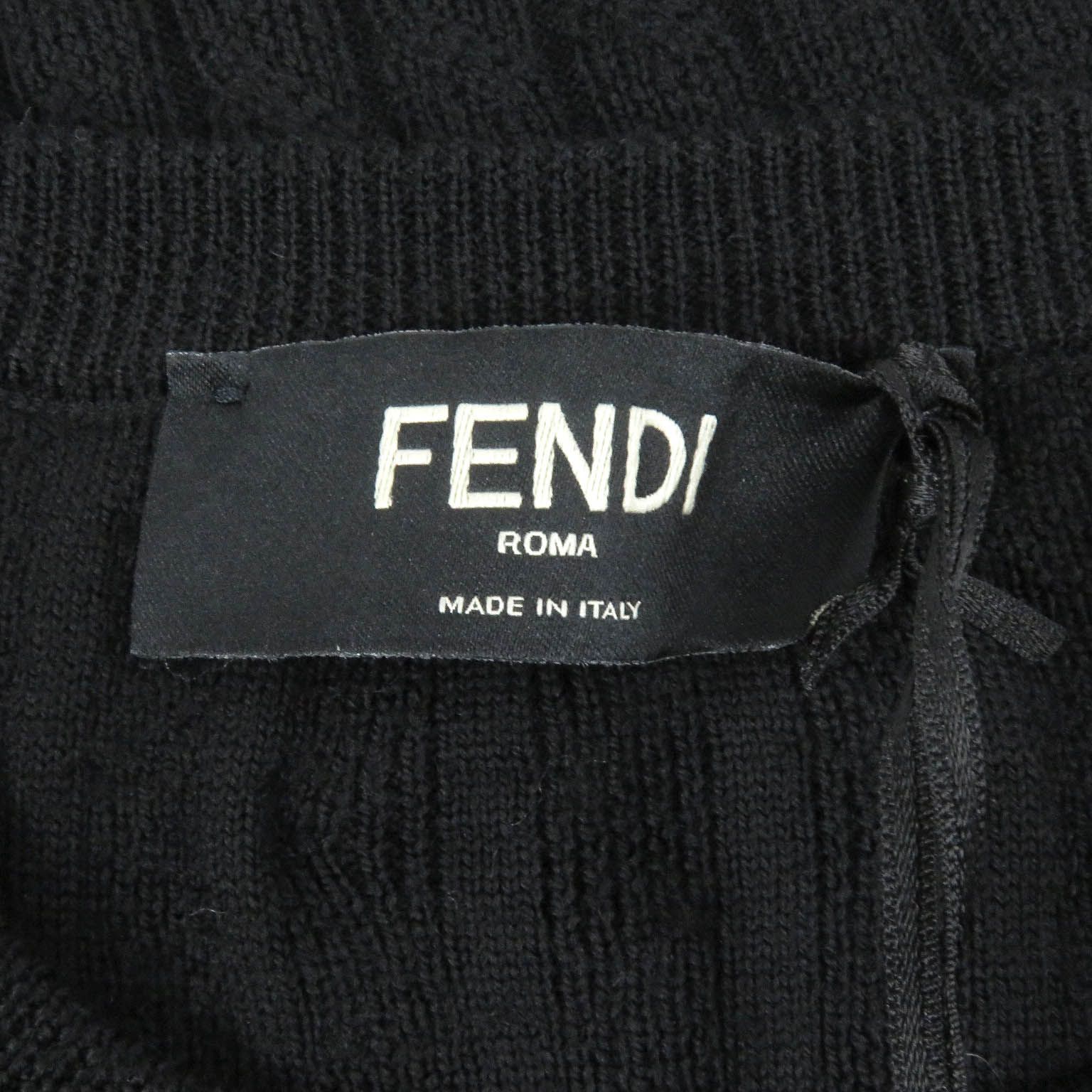 ✨新品未使用✨️FENDI 未使用品□FENDI フェンディ 2022年製 FZX077 ウール100％ FFロゴ金具
