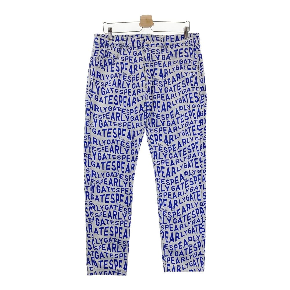 サイズ：6 PEARLY GATES パーリーゲイツ ストレッチパンツ クジラ ロゴ