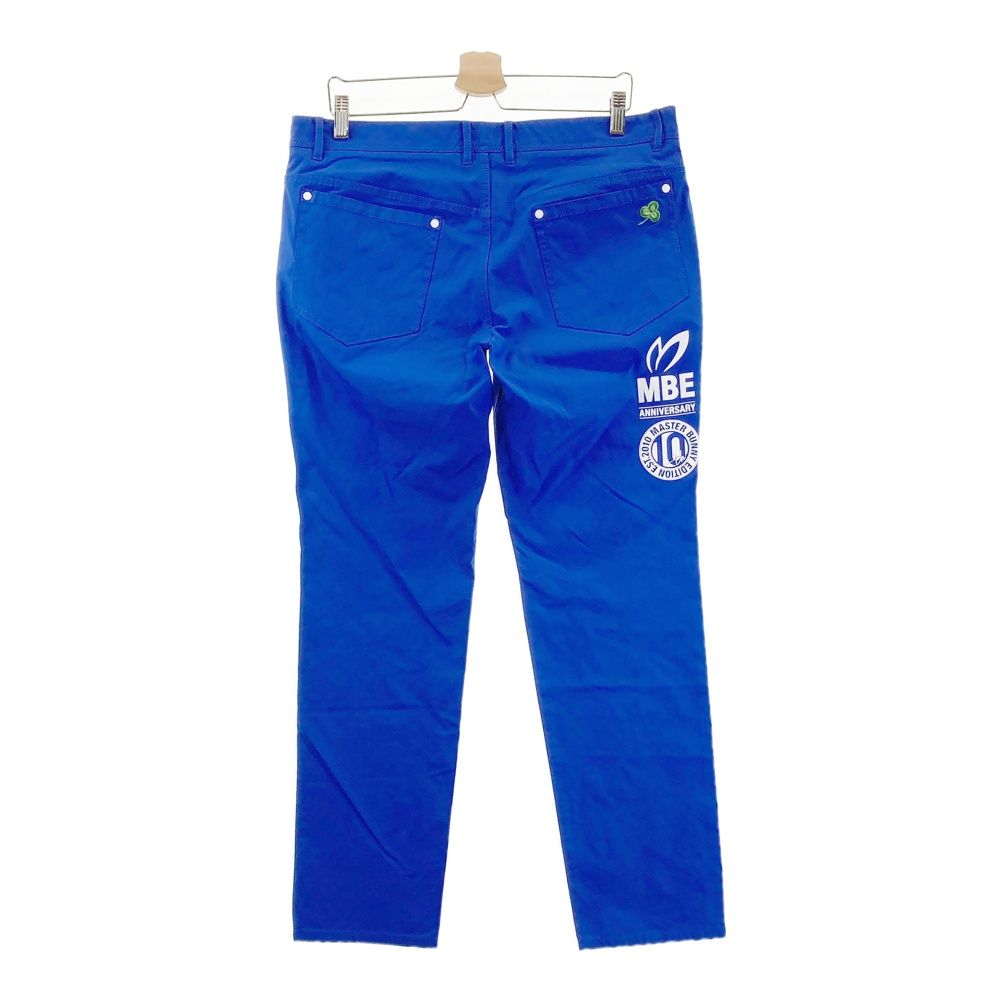サイズ 6 MASTER BUNNY EDITION マスターバニーエディション ストレッチパンツ 10周年 ブルー系 ゴルフウェア メンズ ストスト
