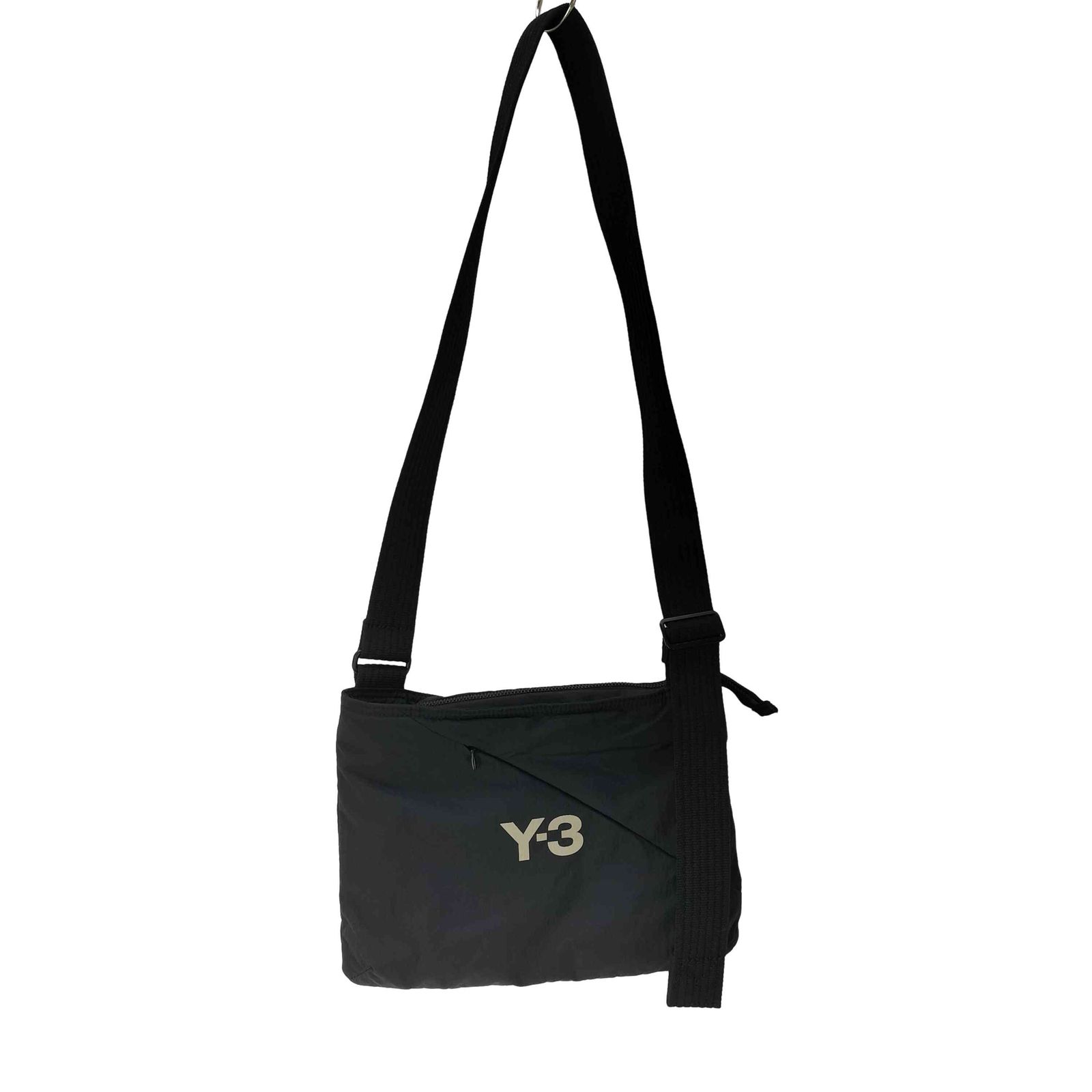 Y-3(ワイスリー) 24AW N SACOCHE ロゴ プリント クロスボディ ショルダー バッグ サコッシュ メンズ 表記無 【中古】【ブランド古着バズストア】 ワイスリー Y-3 24AW N SACOCHE ロゴ プリント クロスボディ