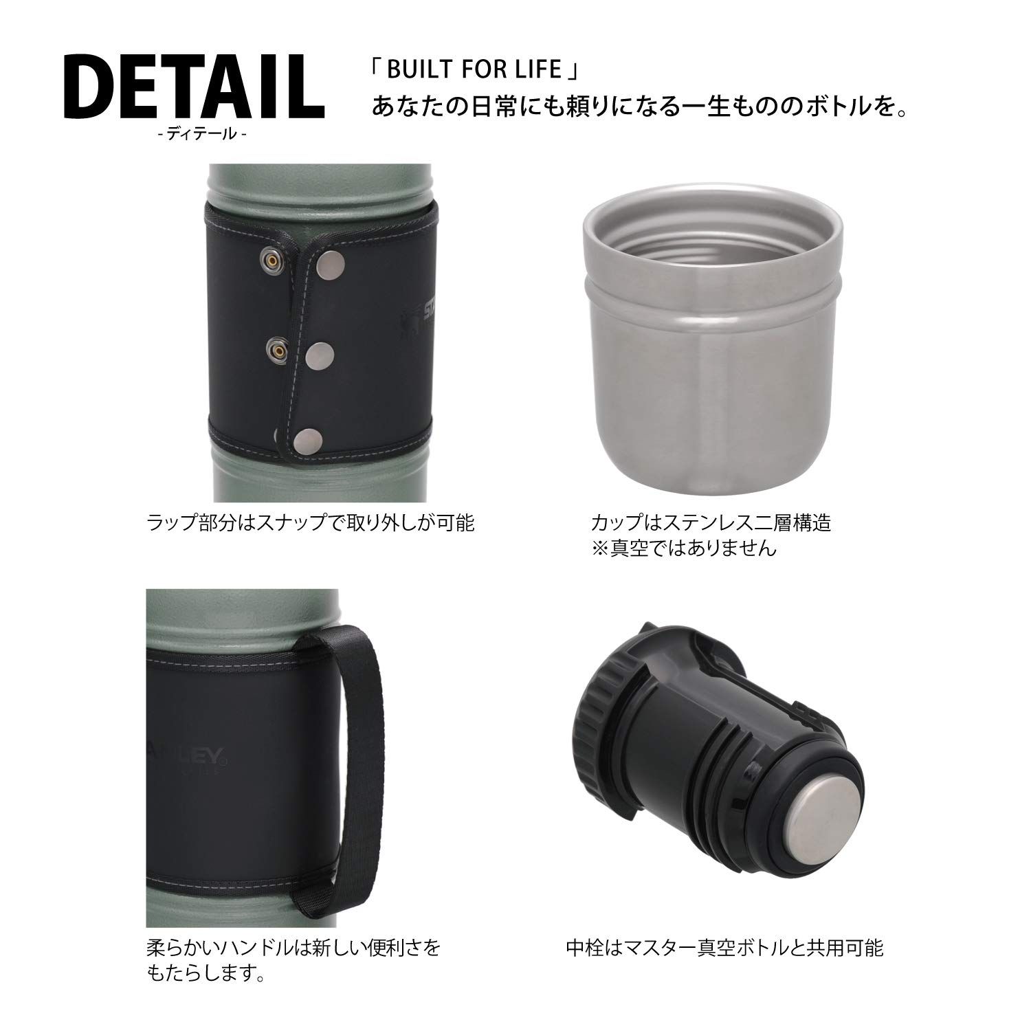  廃盤 STANLEY スタンレー レガシー真空ボトル 1 L マットブラック 保冷 保温 ステンレスボトル ウォーターボトル アウトドア 保証 09841 005 日本 ハンマー 保冷バッグ その他 水筒 ジャグ タンク