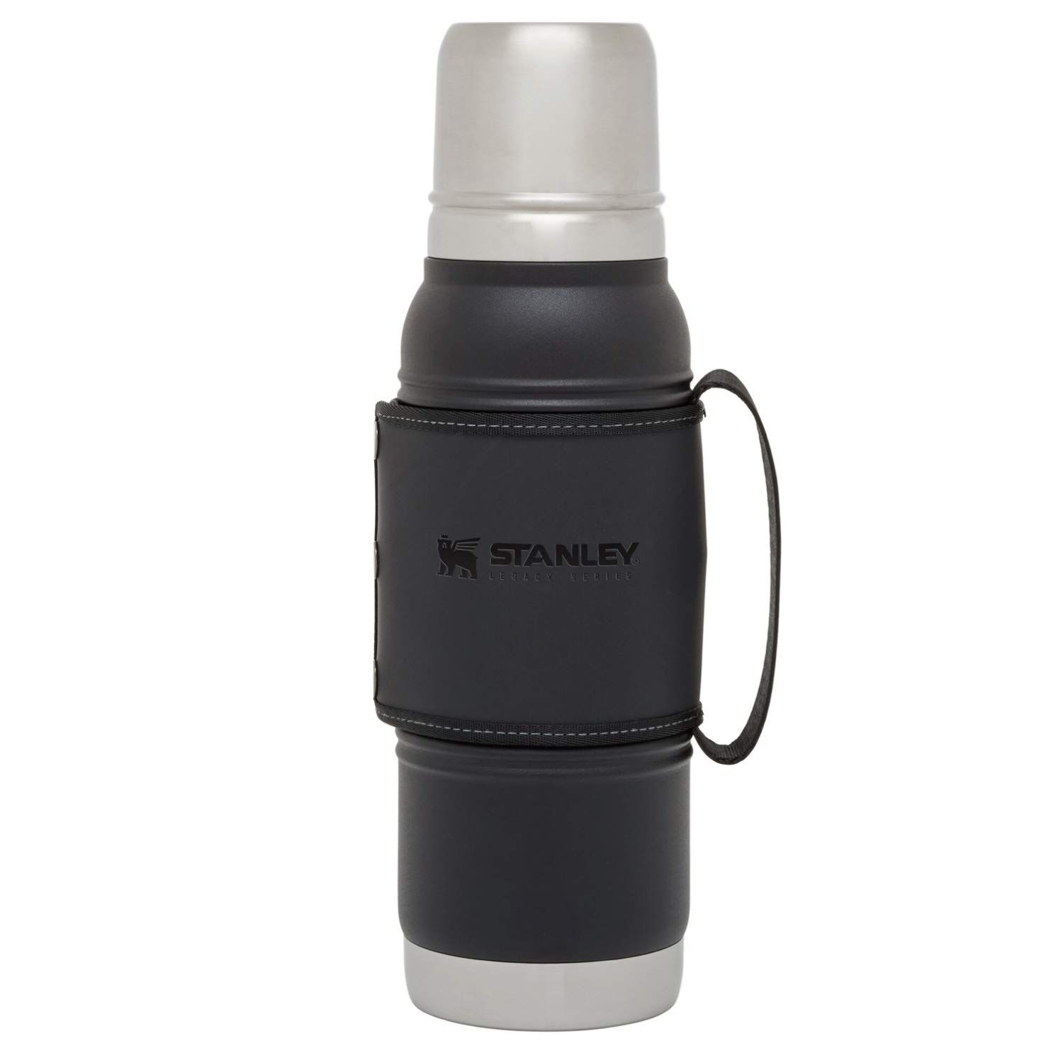 廃盤 STANLEY スタンレー レガシー真空ボトル 1 L マットブラック 保冷 保温 ステンレスボトル ウォーターボトル アウトドア 保証 09841 005 日本