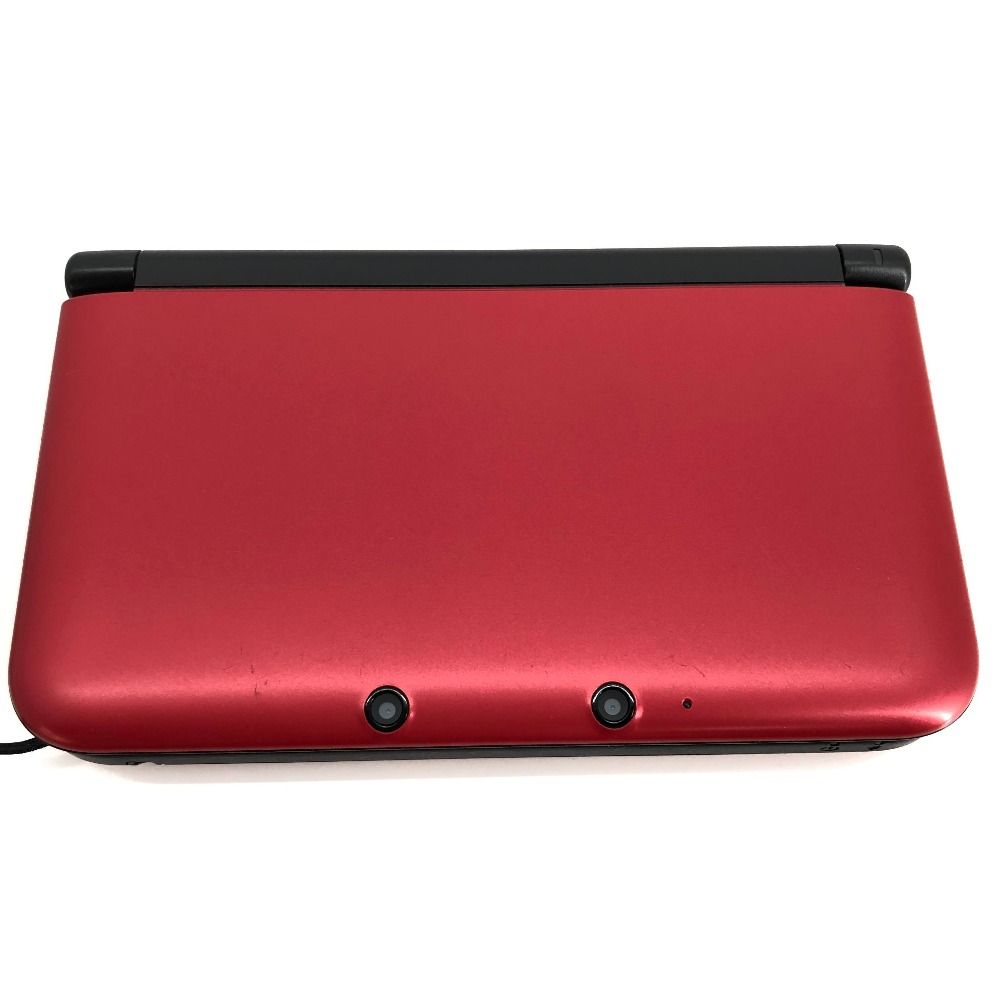 05 w 17447 T 3 DSLL ニンテンドー 本体のみ レッド×ブラック 充電器 動作 み 品